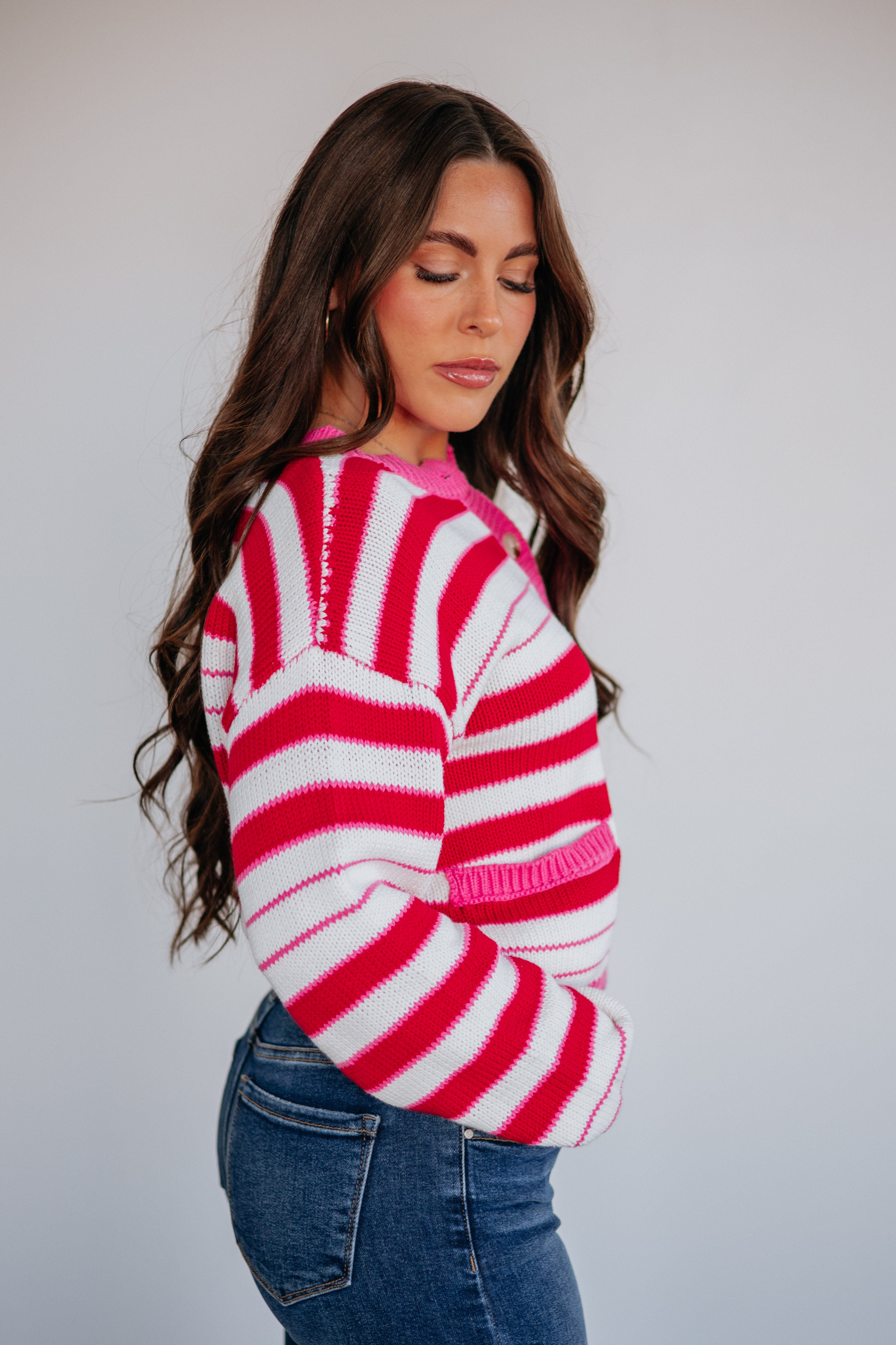 Kadence Striped Cardigan