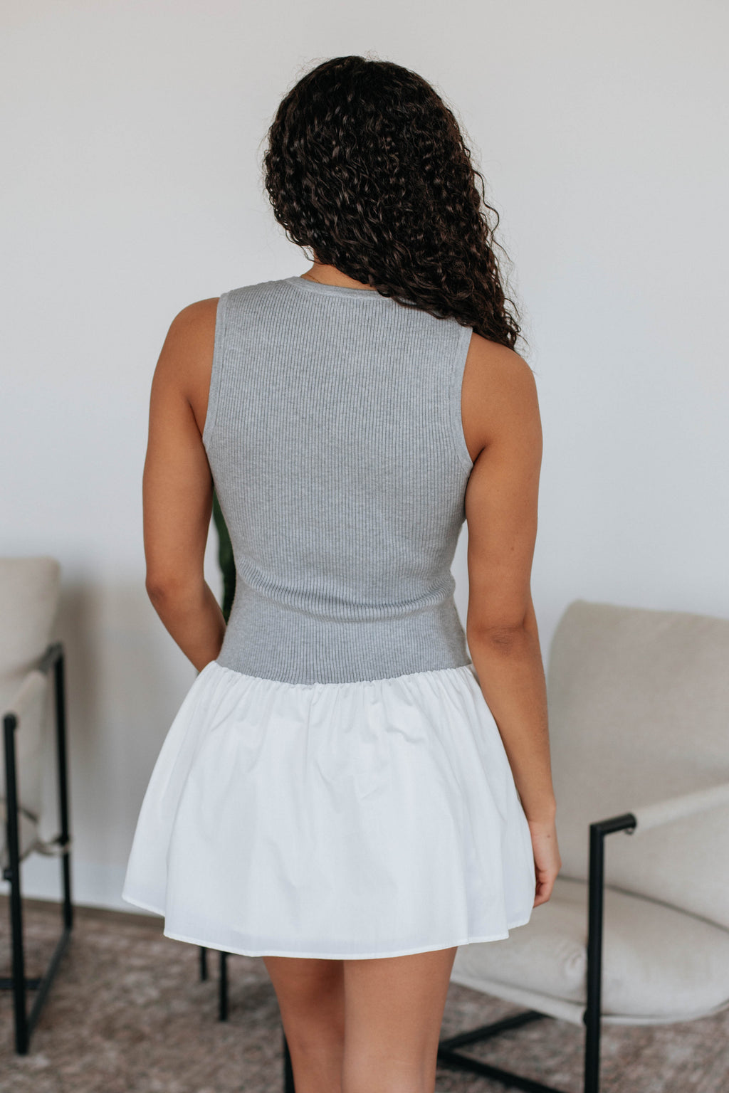 Nina Contrast Dress