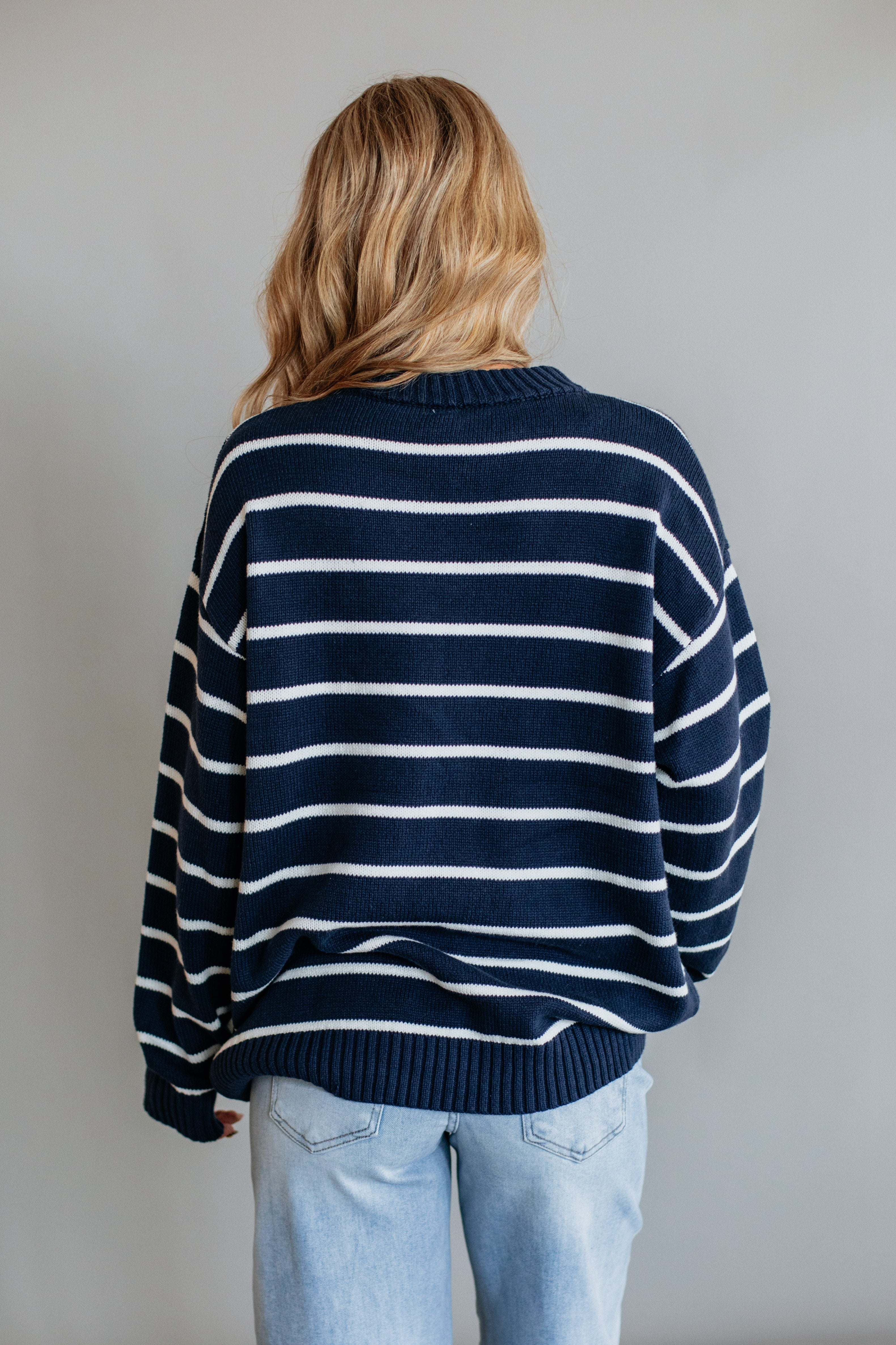 Yasmeen Striped Sweater