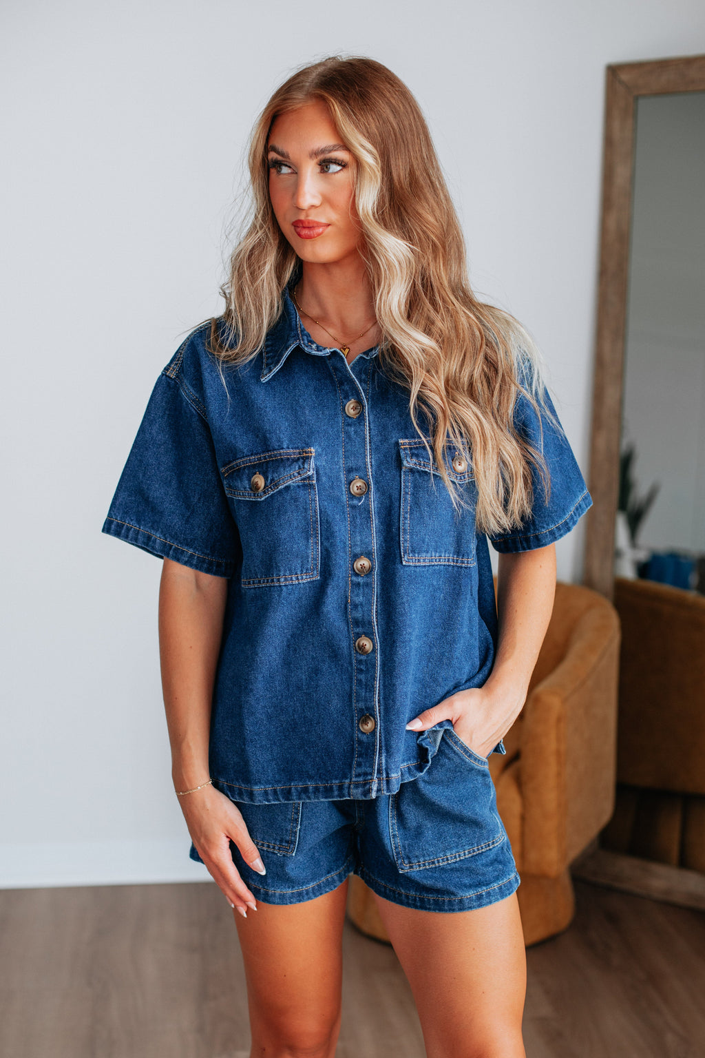 Kiena Denim Shorts