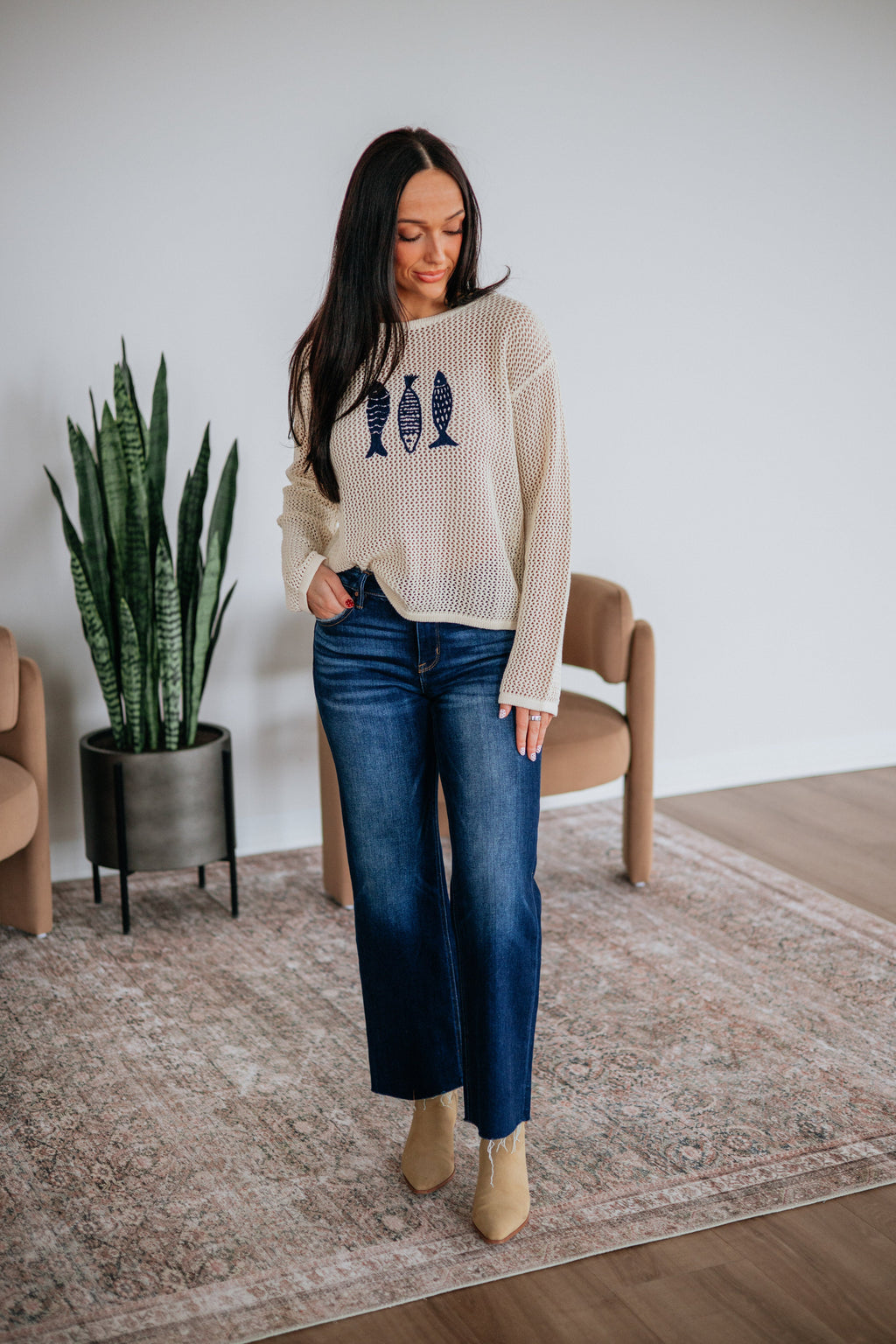 Coastal Catch Sweater
