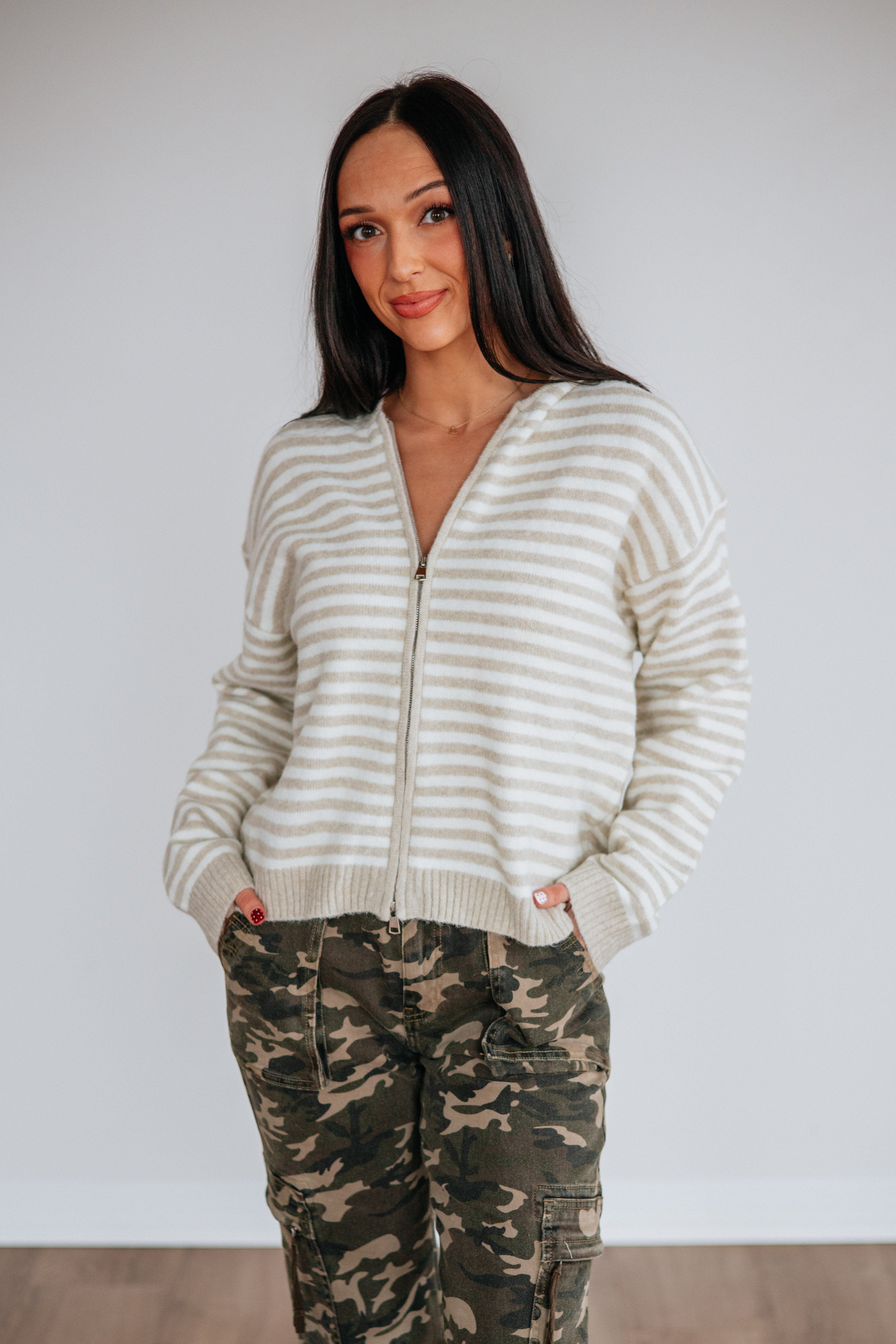 Harlie Striped Sweater