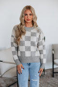 Flynn Checkered Sweater