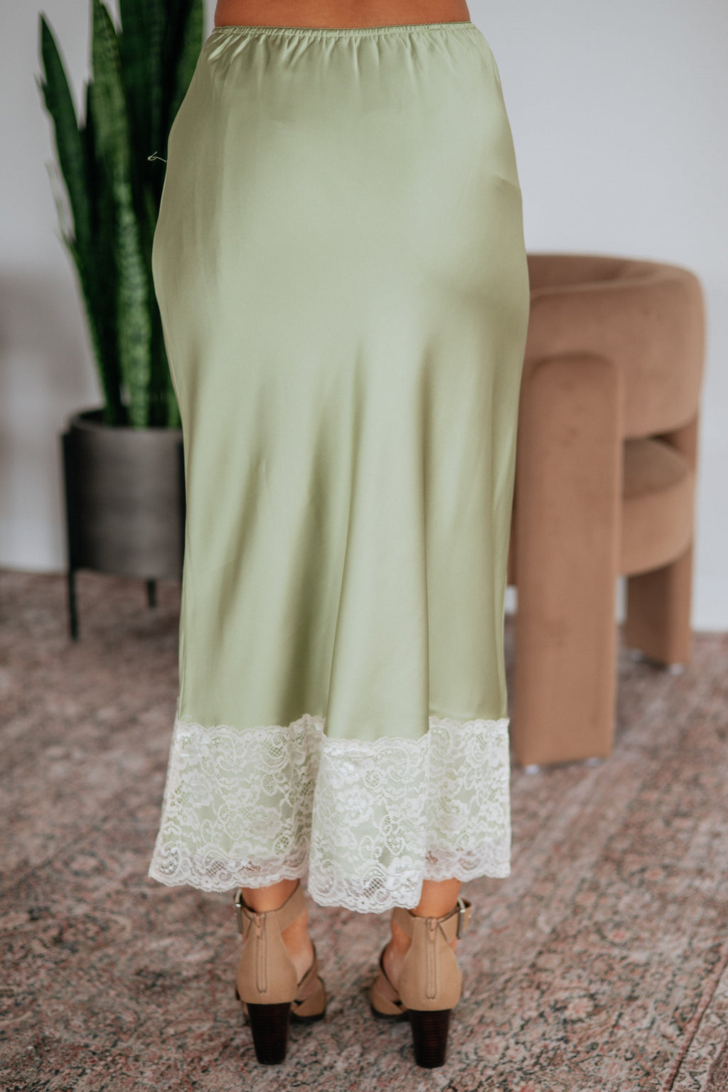 Jacqueline Satin Skirt