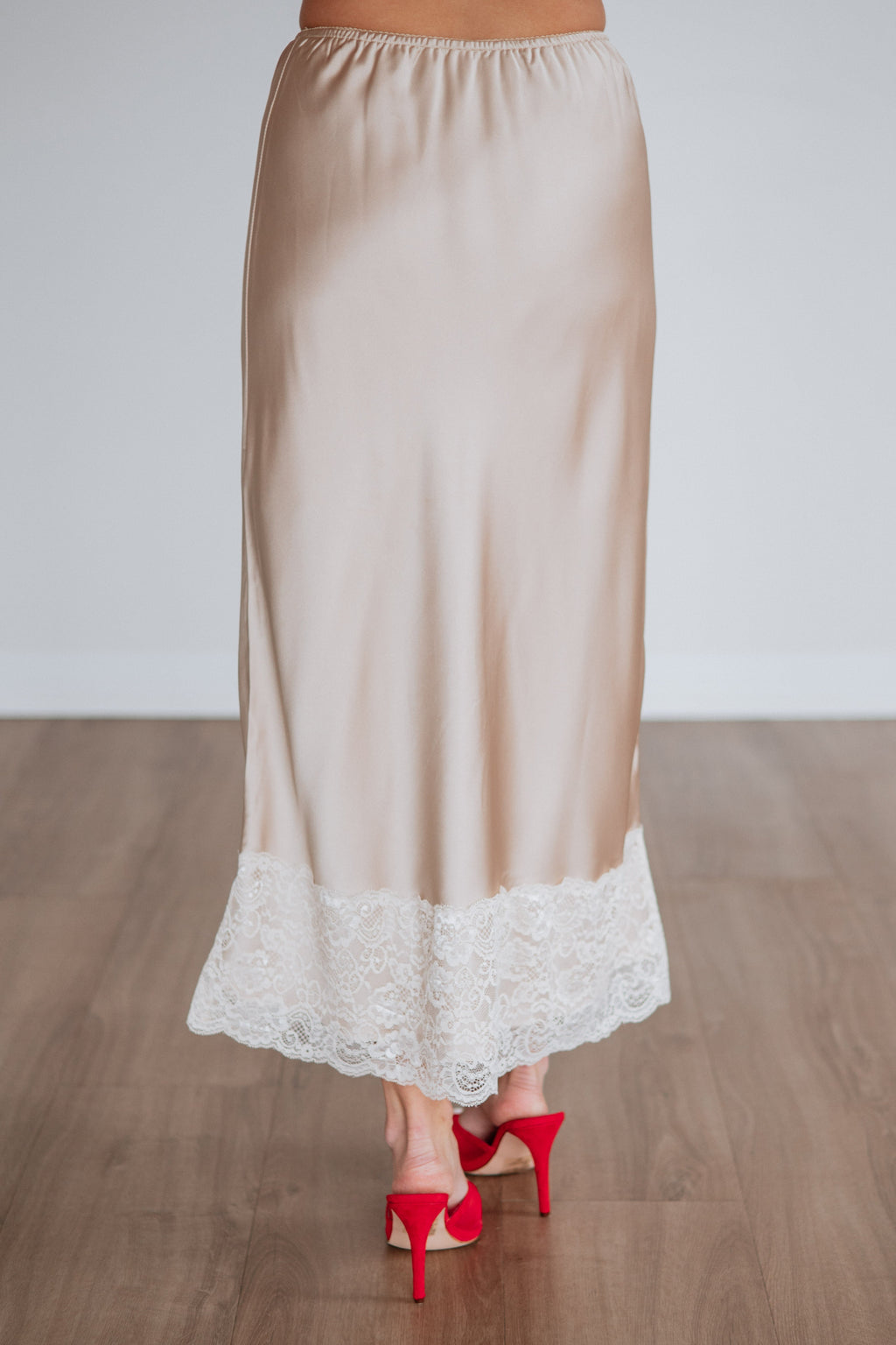 Jacqueline Satin Skirt