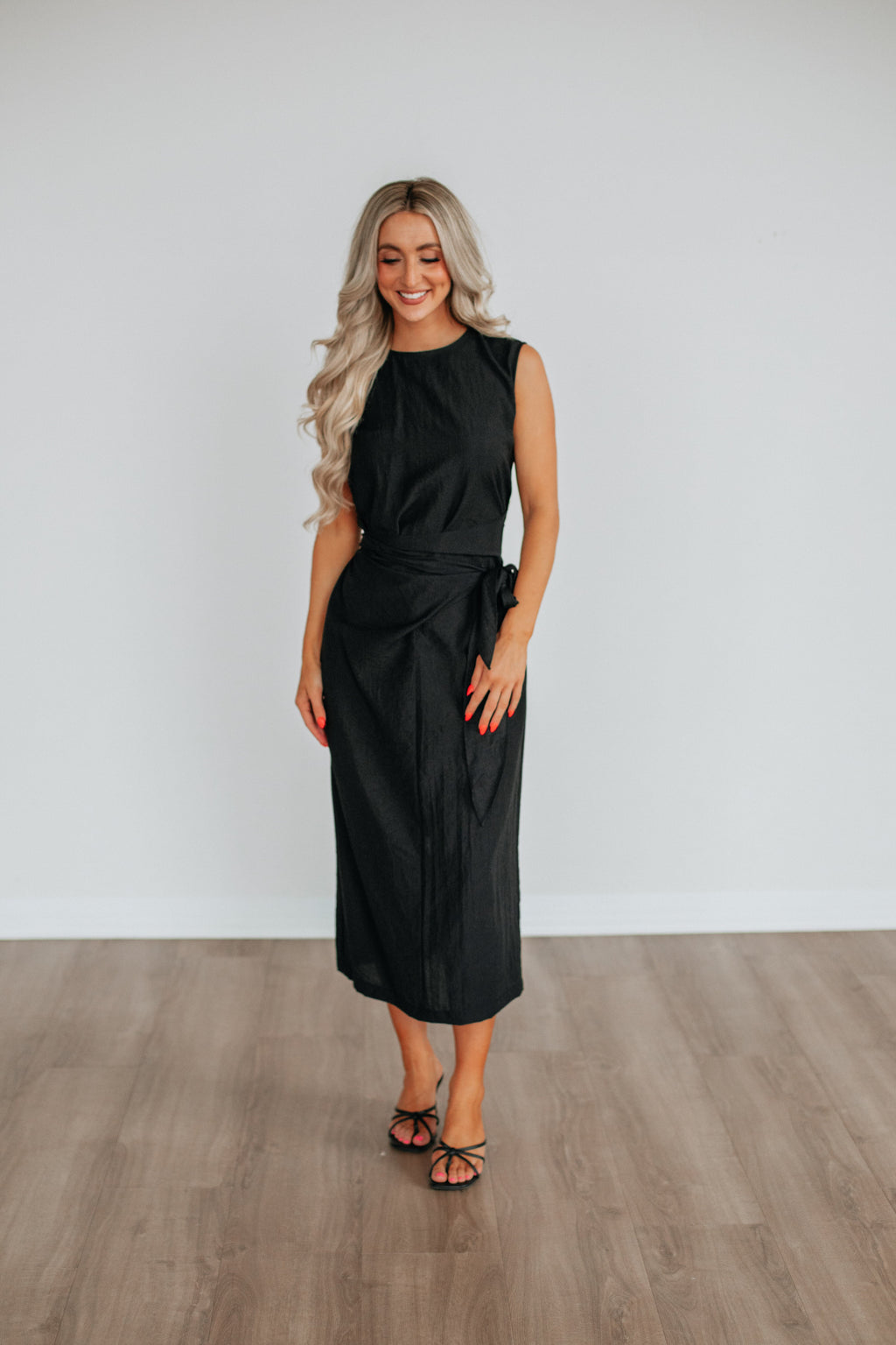 Nadine Linen Dress