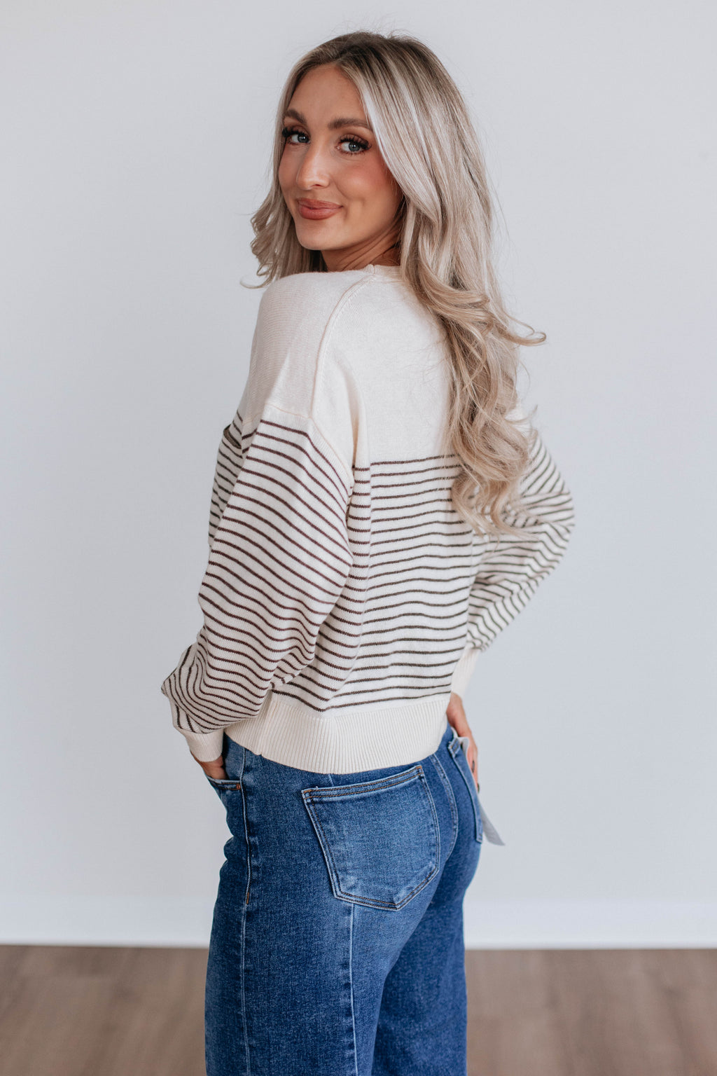 Alaina Striped Sweater