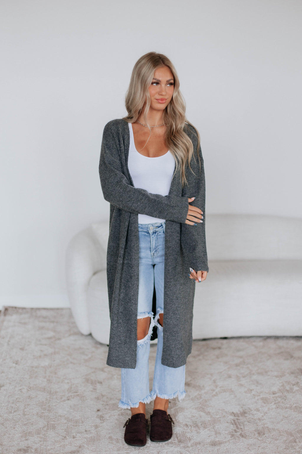 Gabriel Longline Cardigan