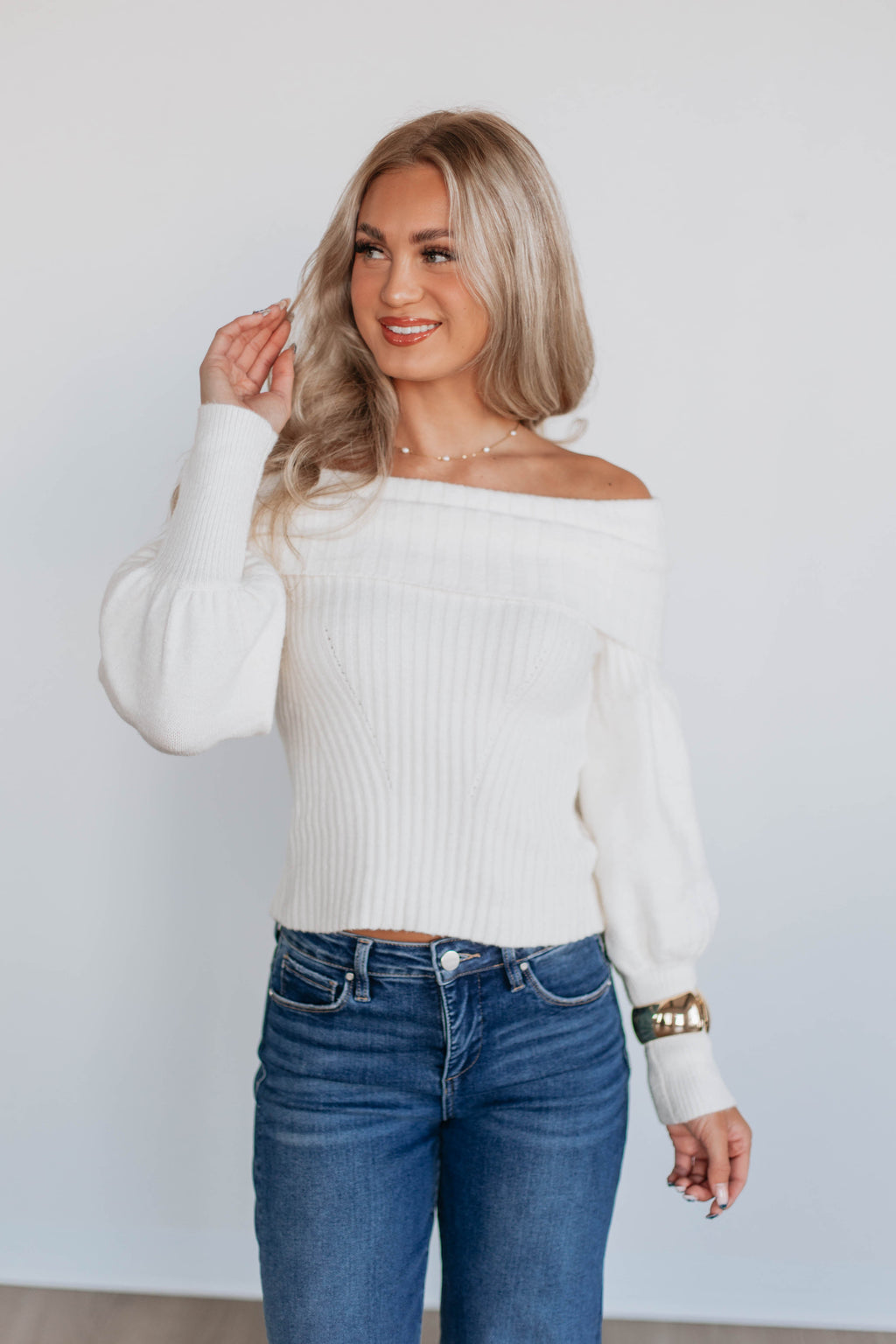 Blair Off The Shoulder Sweater