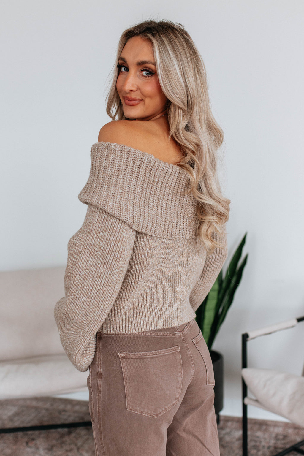 Kaci Off The Shoulder Sweater