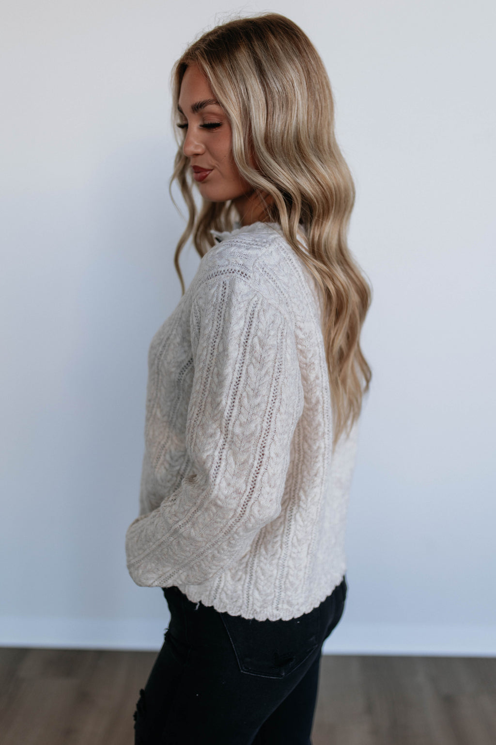 Diane Cable Knit Sweater