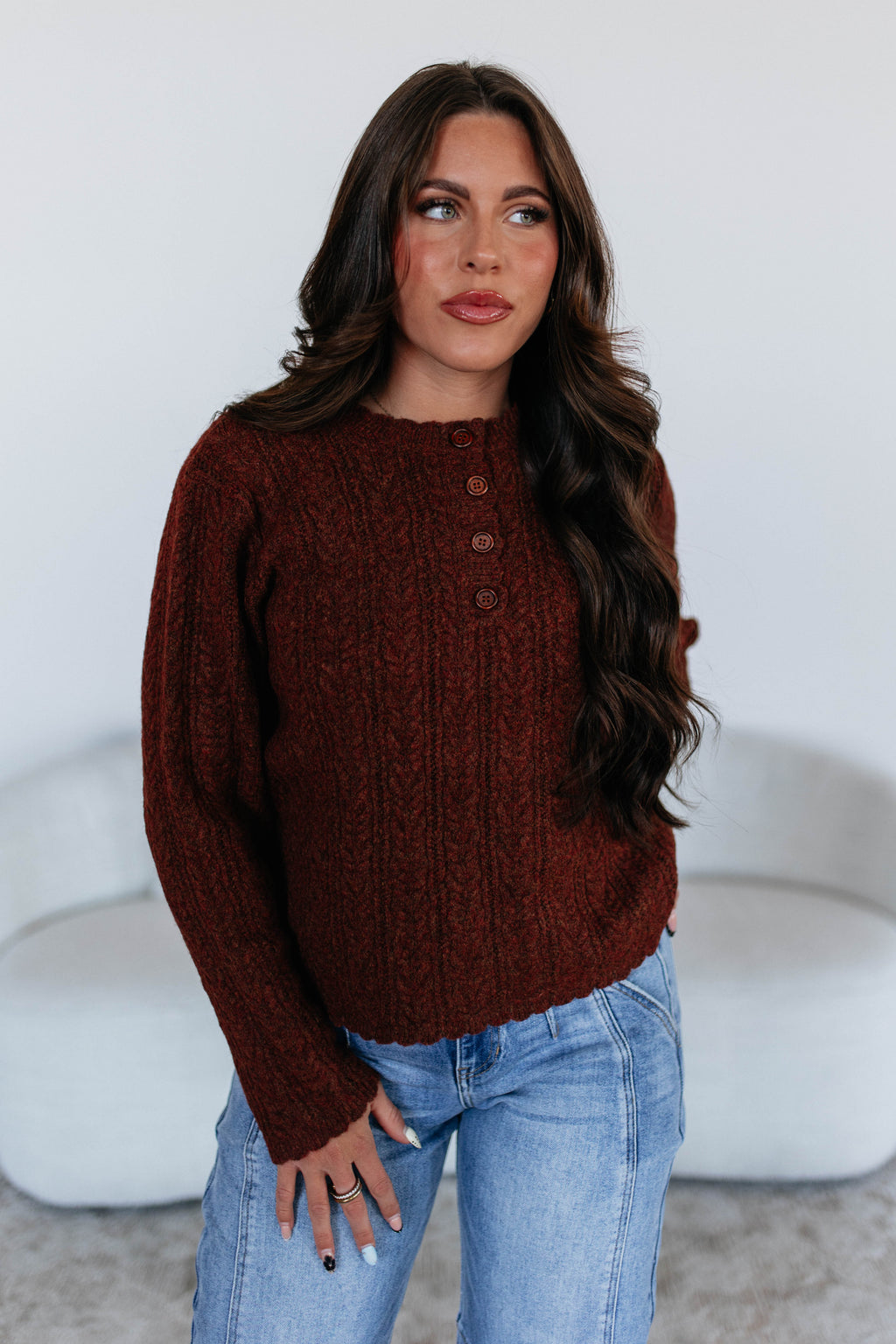 Diane Cable Knit Sweater