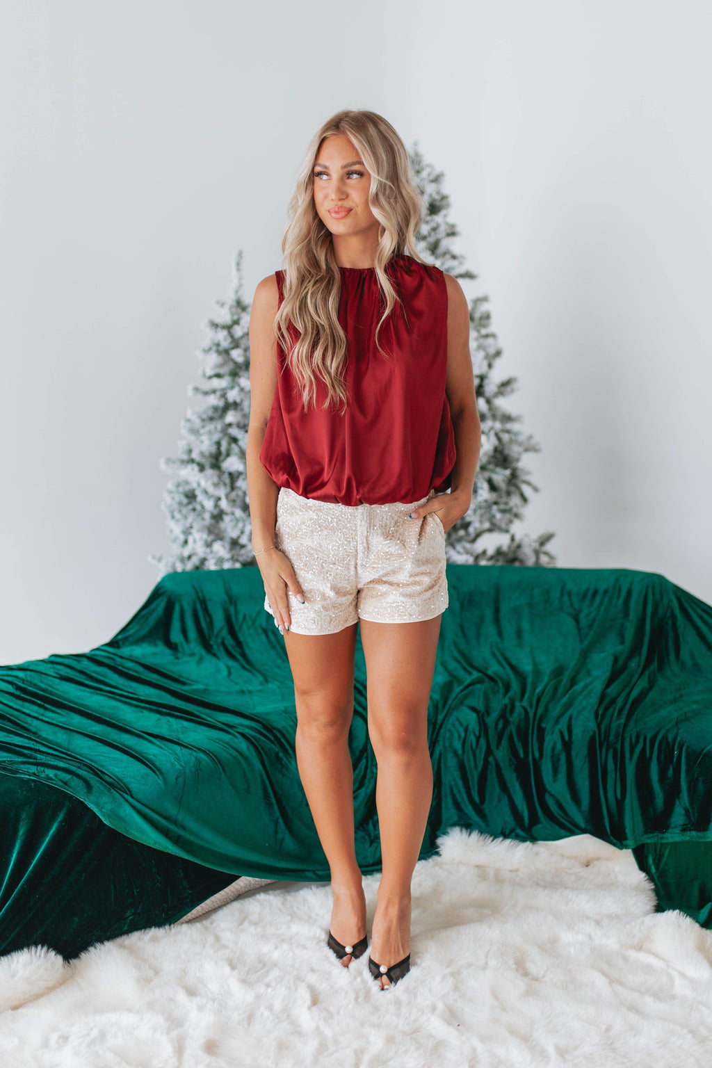 Brookelyn Sequin Shorts