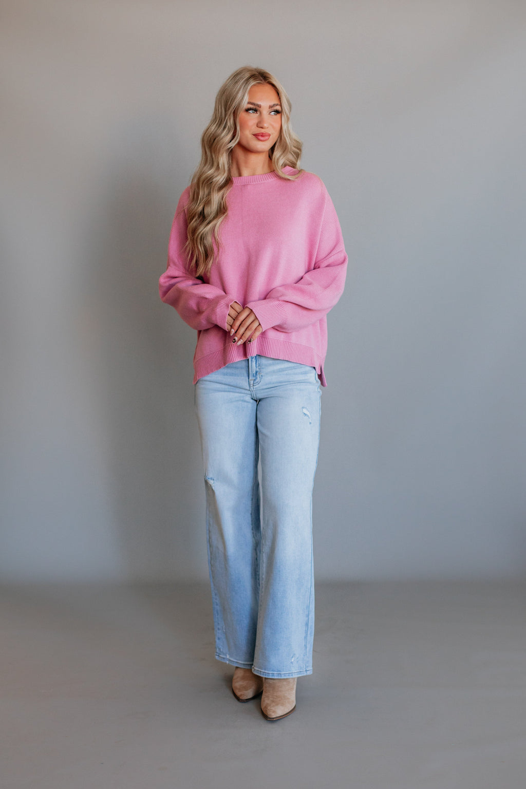Alanie Ribbed Sweater