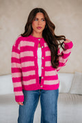 Brianna Striped Cardigan