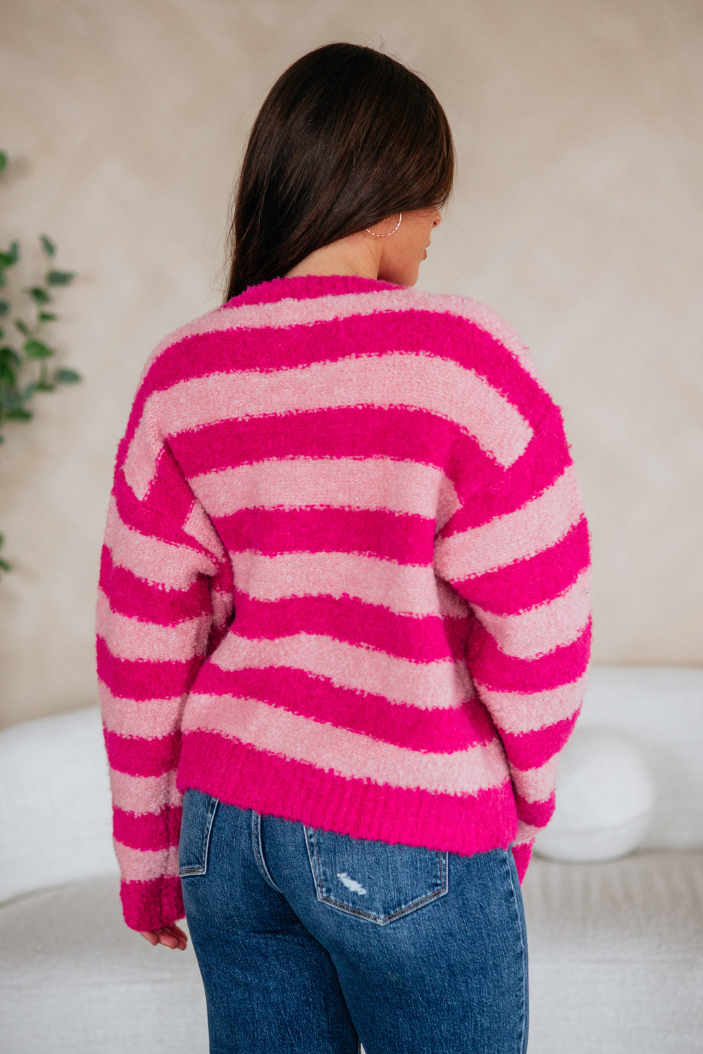 Brianna Striped Cardigan