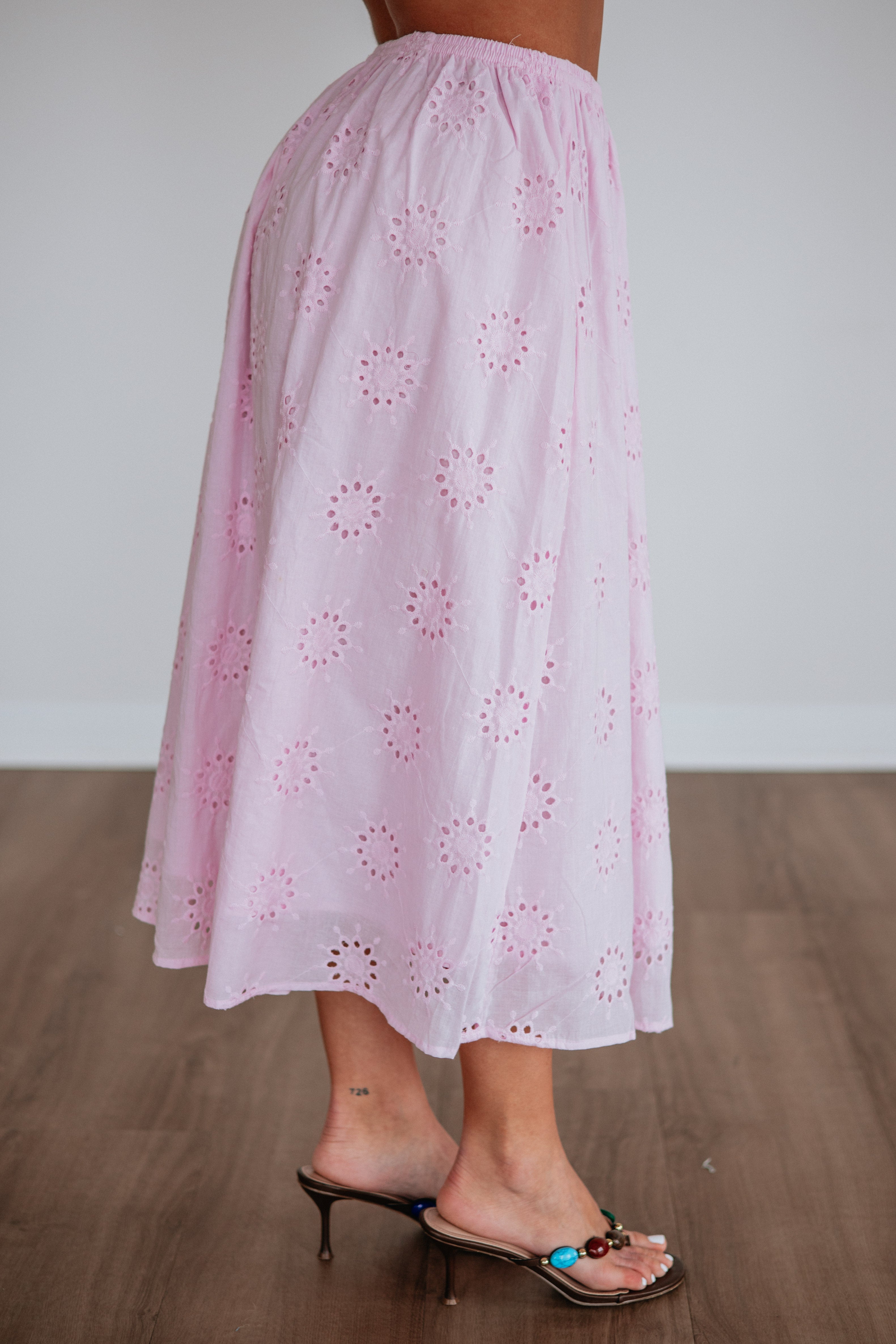 Eveline Eyelet Skirt
