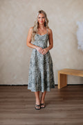 Taya Leopard Midi Dress