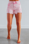 Mae Risen Shorts - Acid Pink