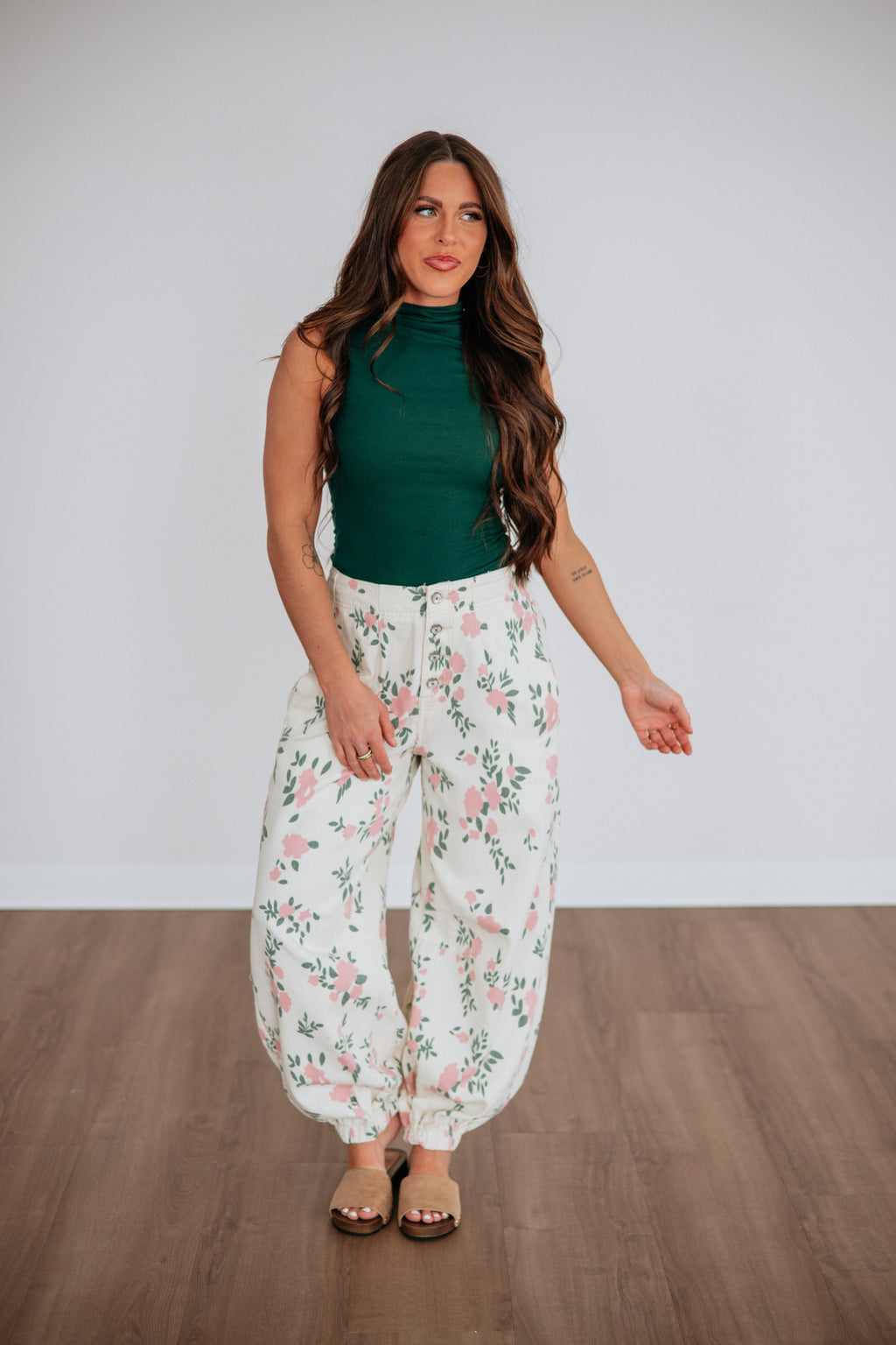 Chasity Floral Pants