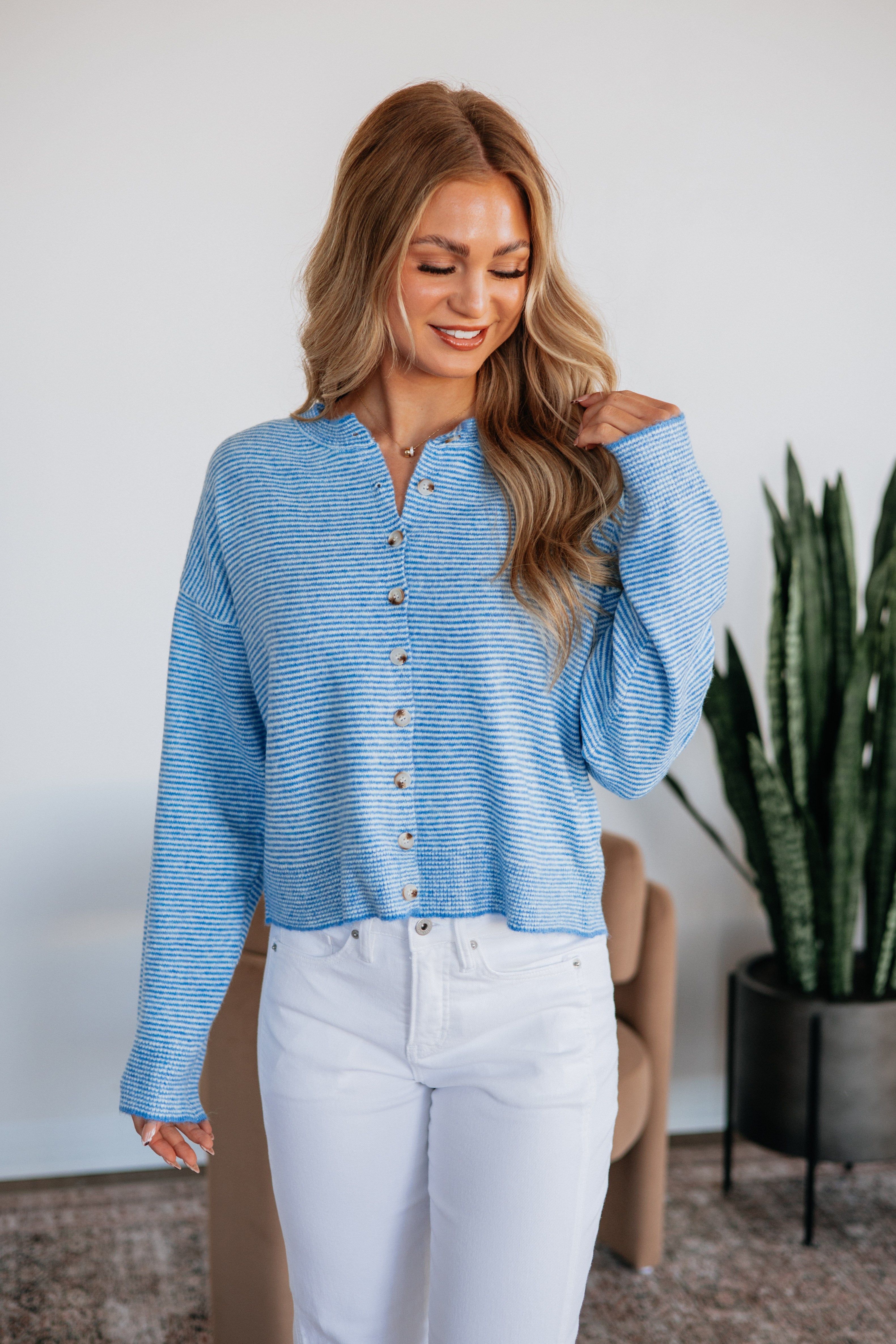Julia Striped Cardigan