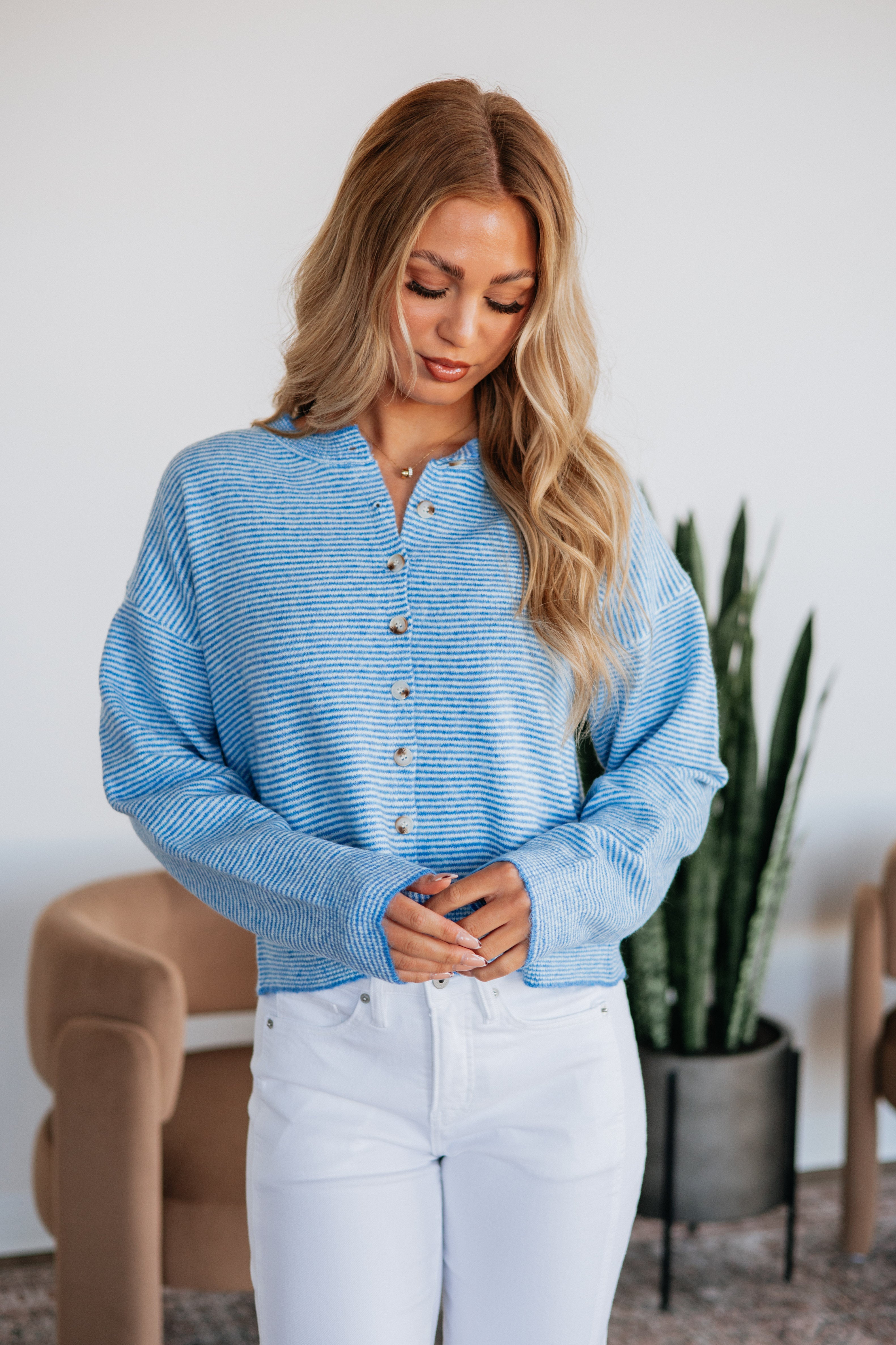Julia Striped Cardigan