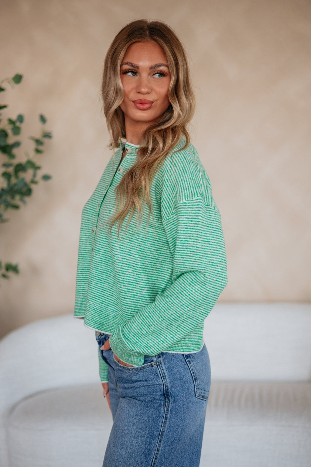 Julia Striped Cardigan