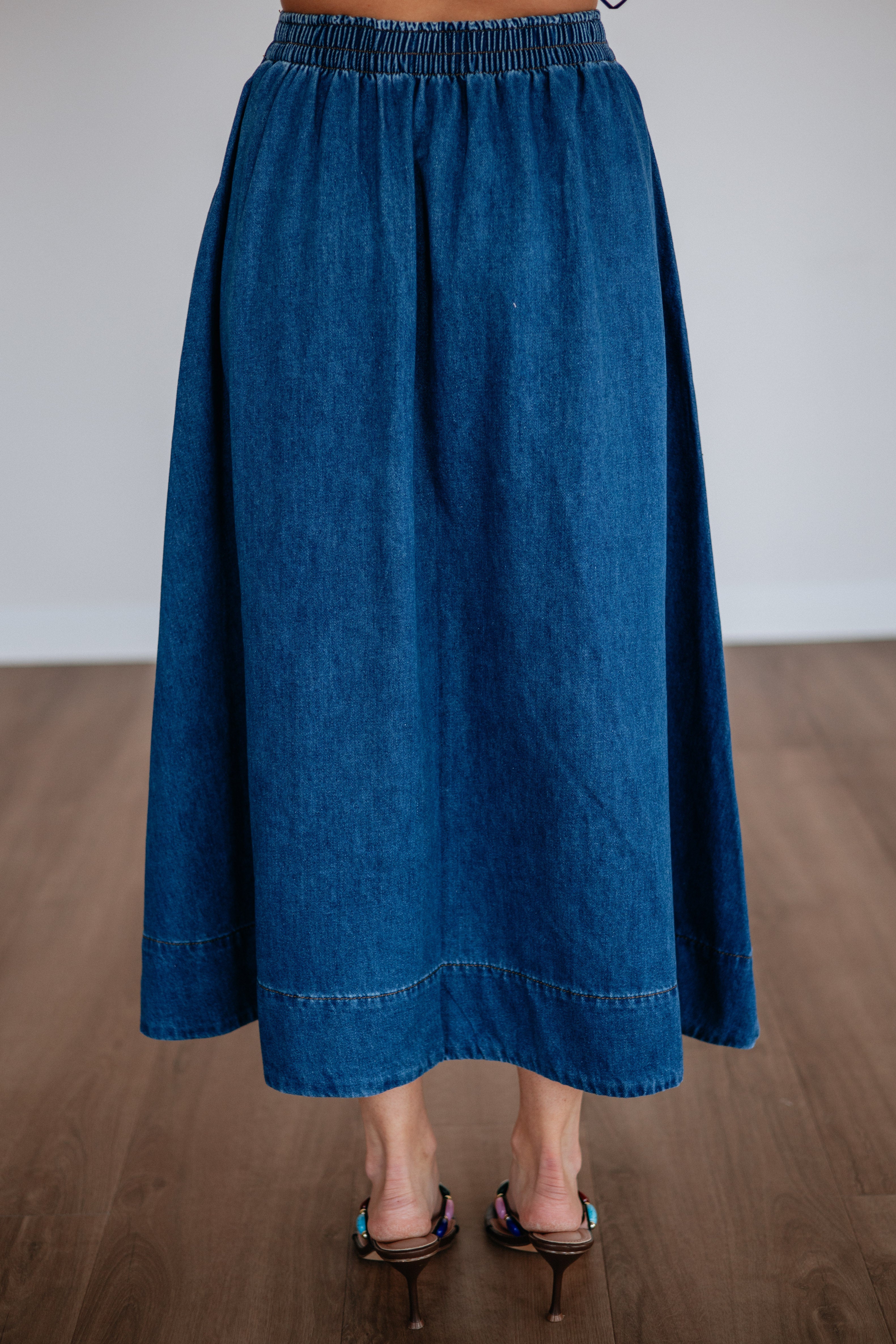 Lynetta Denim Skirt