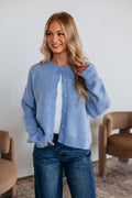 Kassi Cardigan - Cornflower Blue