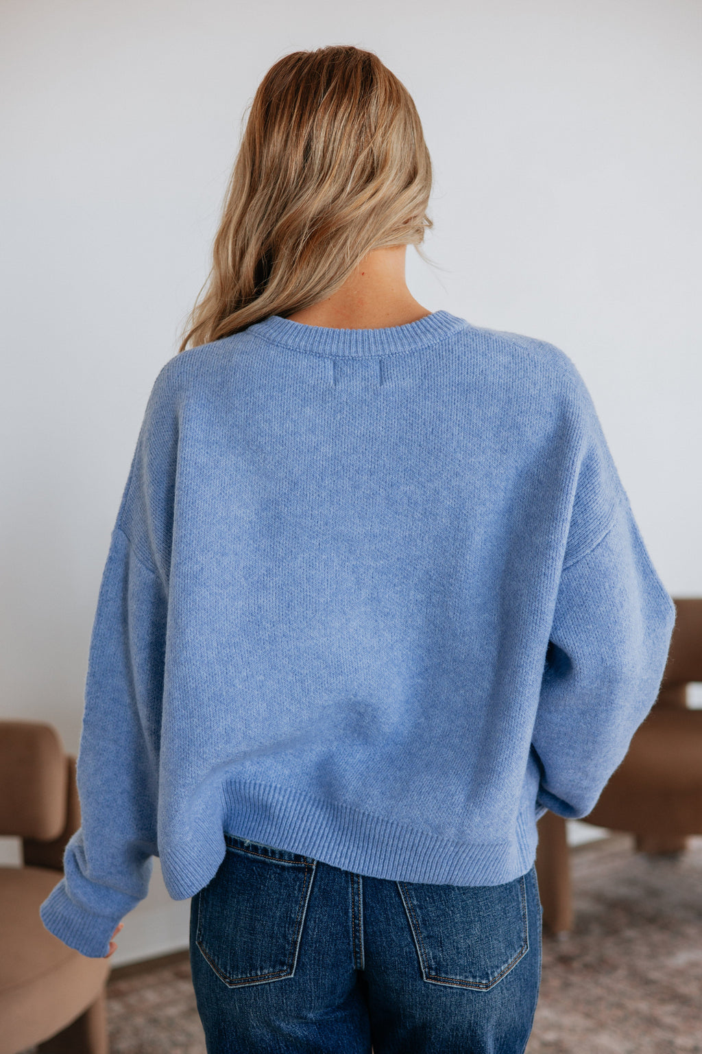 Kassi Cardigan - Cornflower Blue