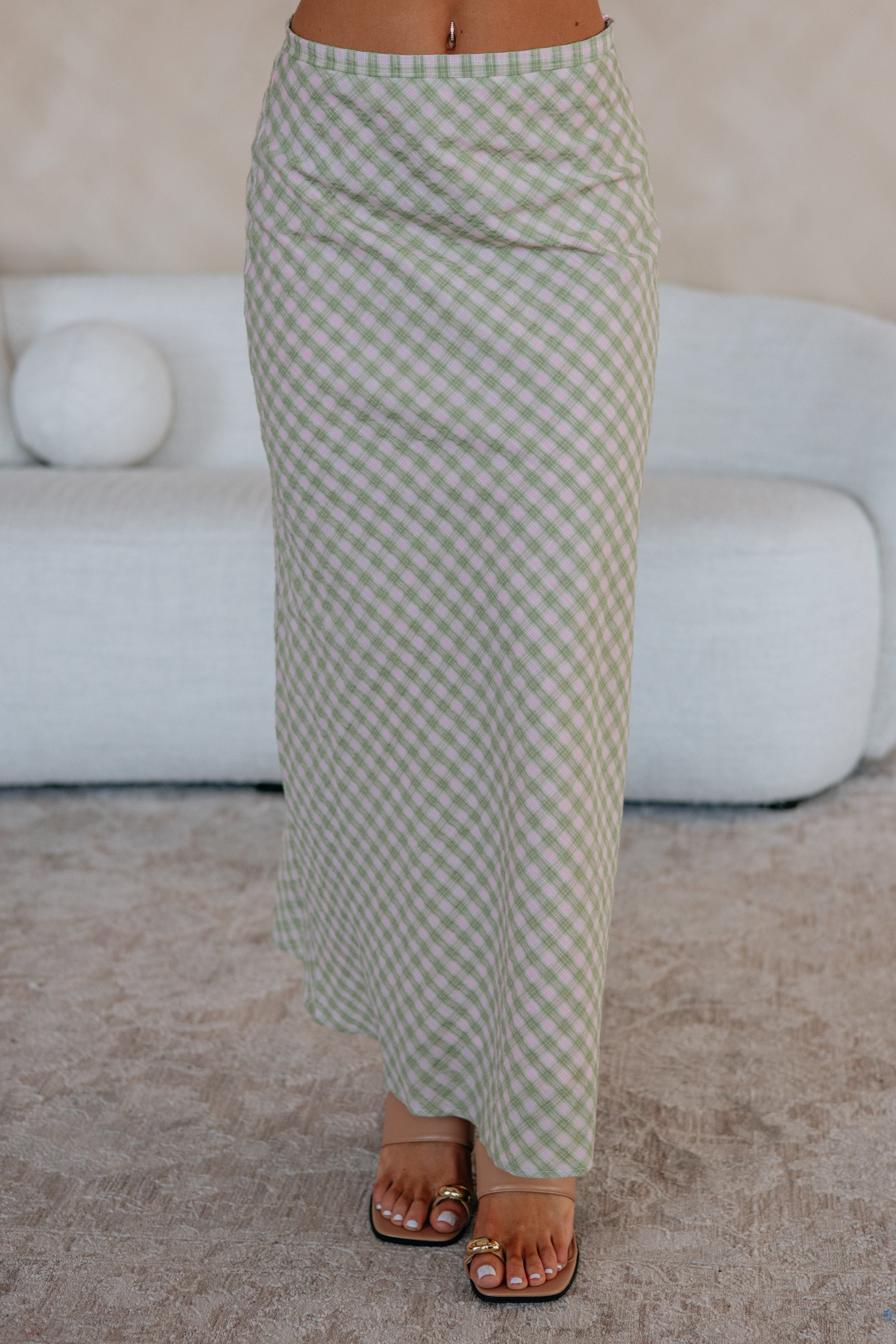 Jayci Gingham Skirt