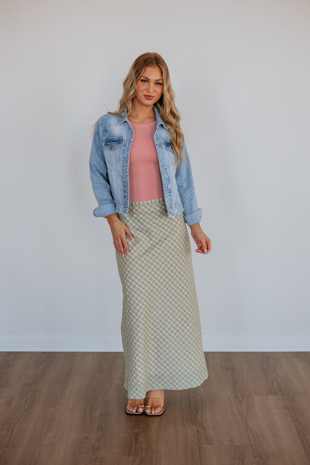 Jayci Gingham Skirt
