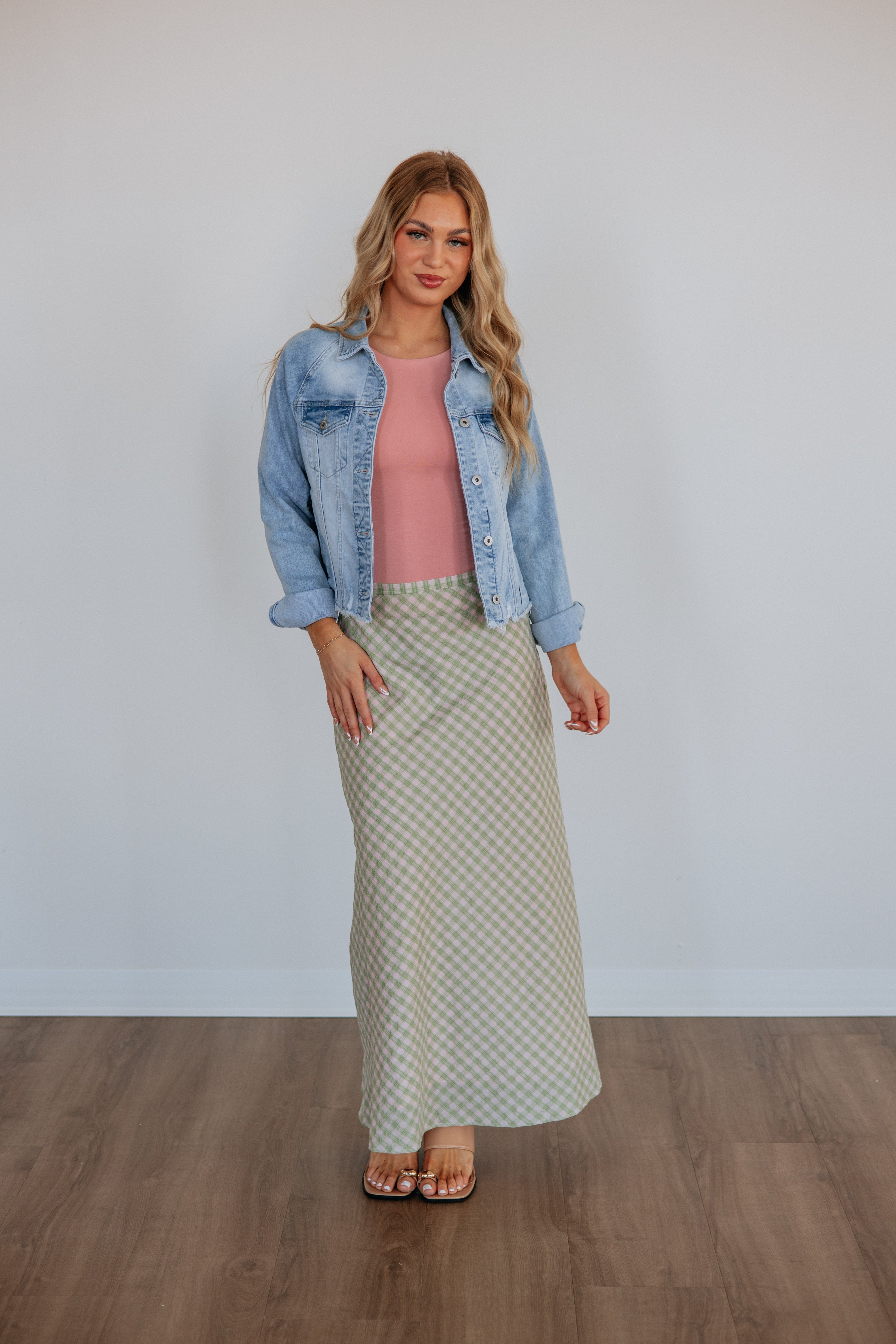 Jayci Gingham Skirt