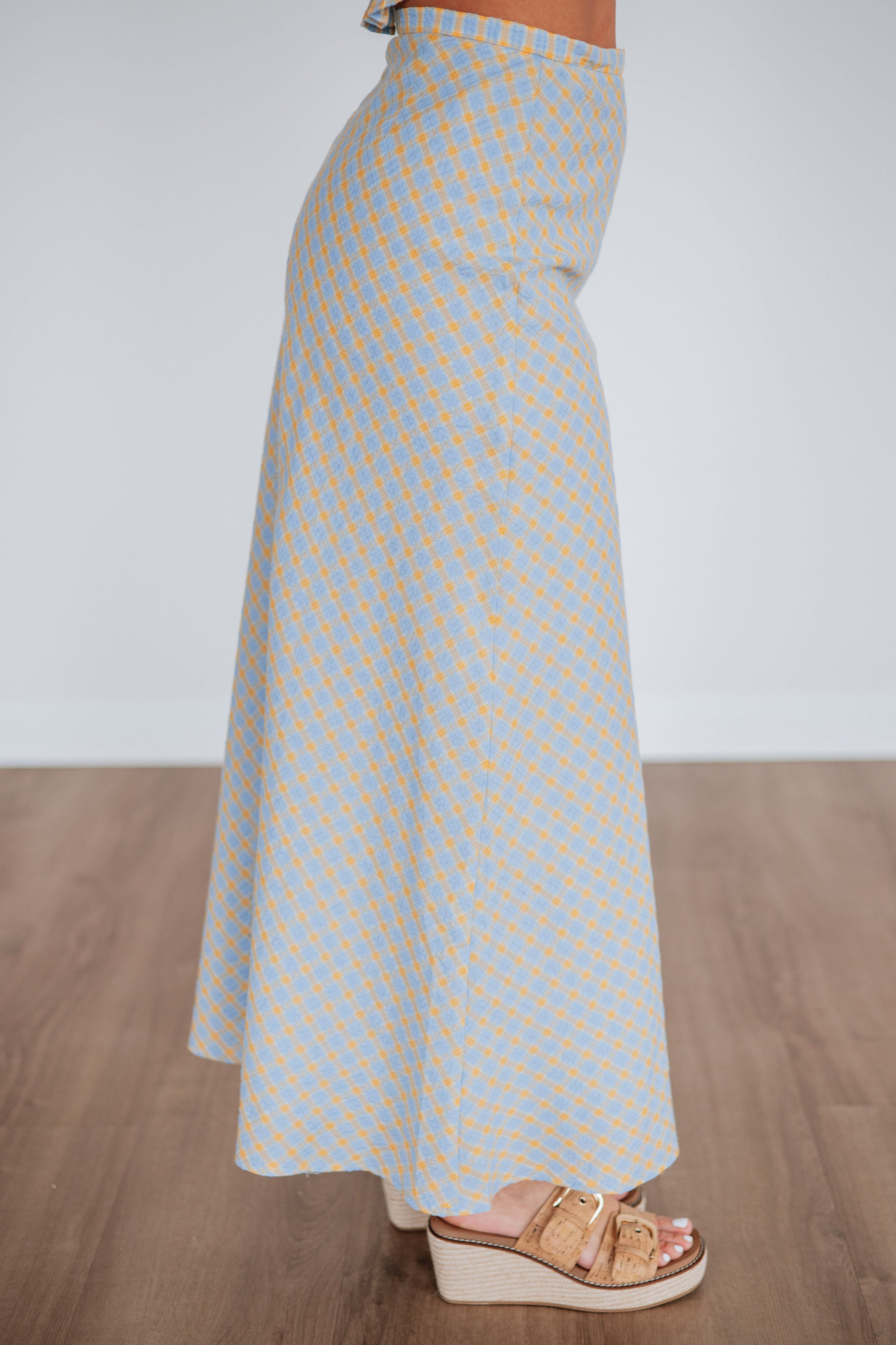 Jayci Gingham Skirt