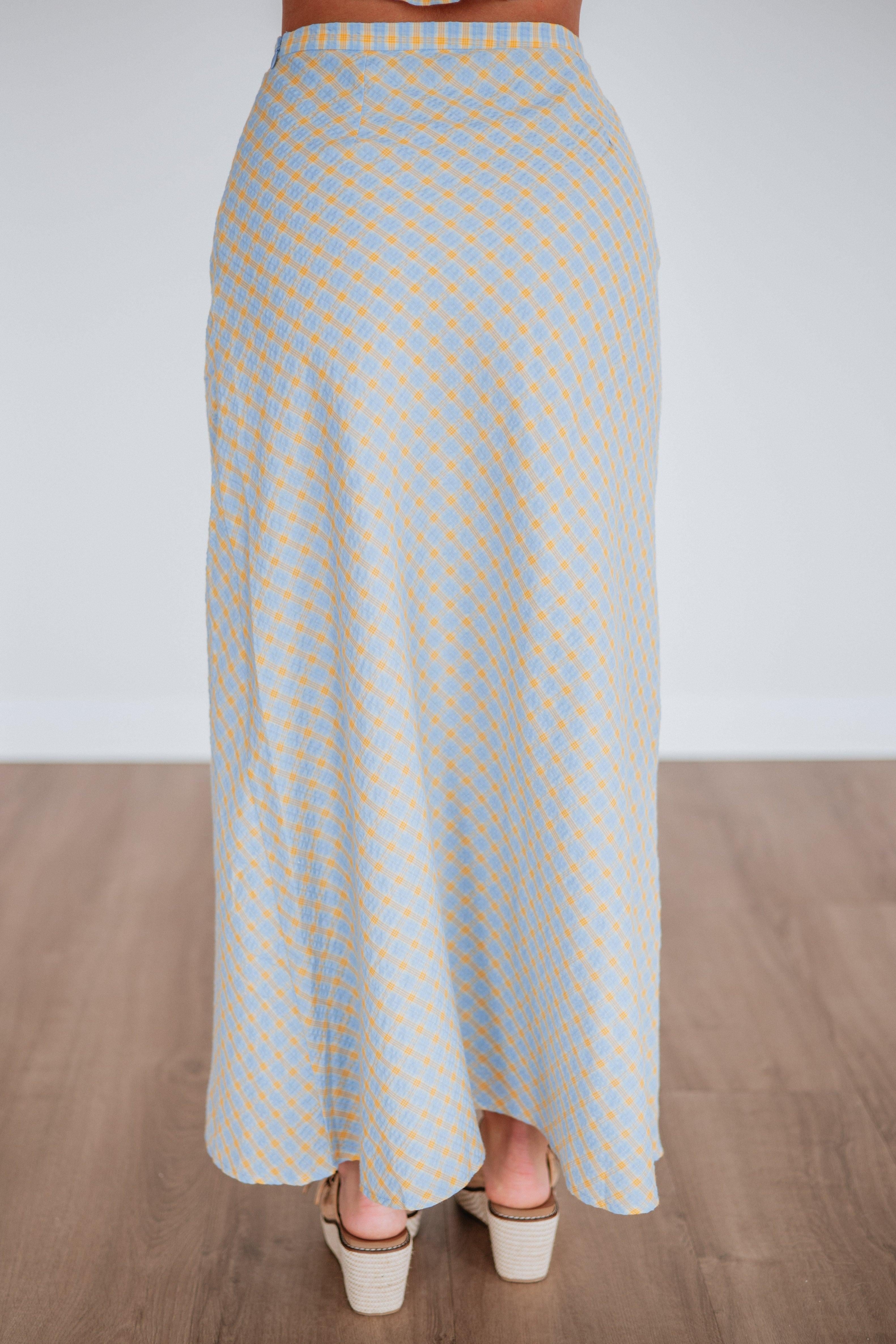 Jayci Gingham Skirt
