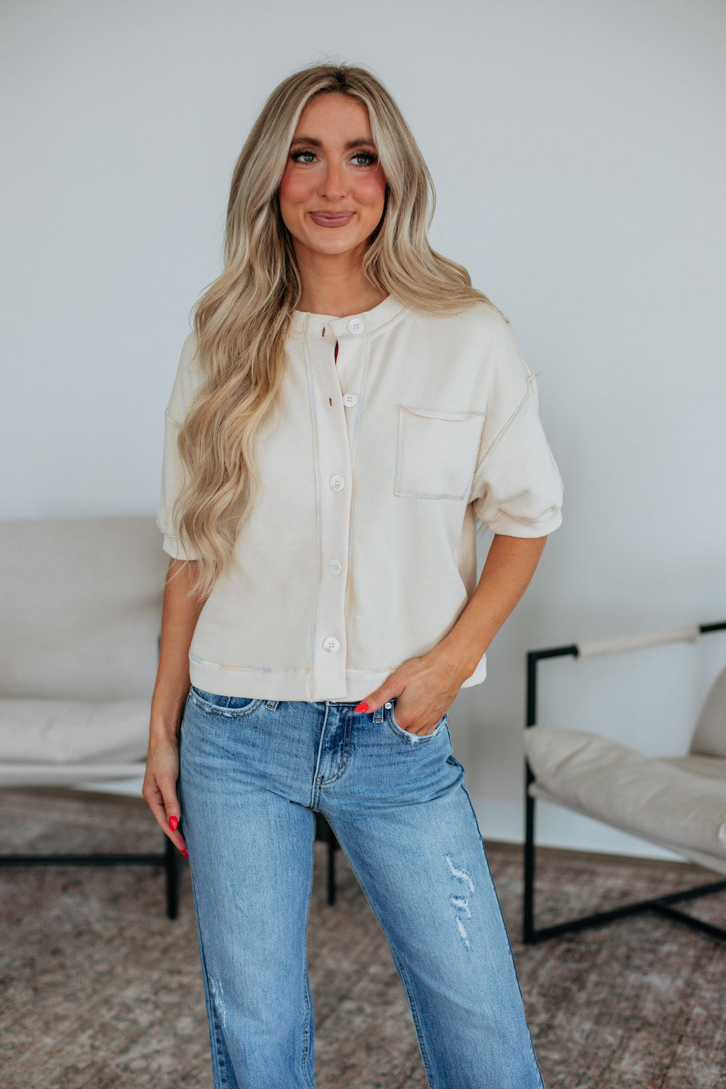 Mitzi Cardigan Top
