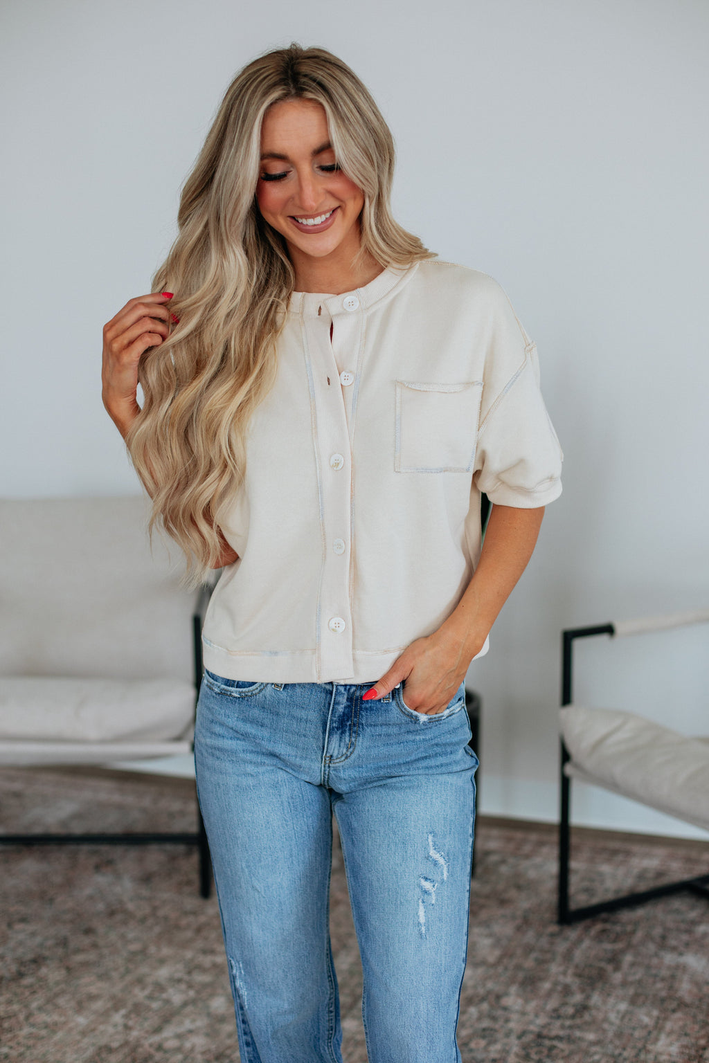 Mitzi Cardigan Top