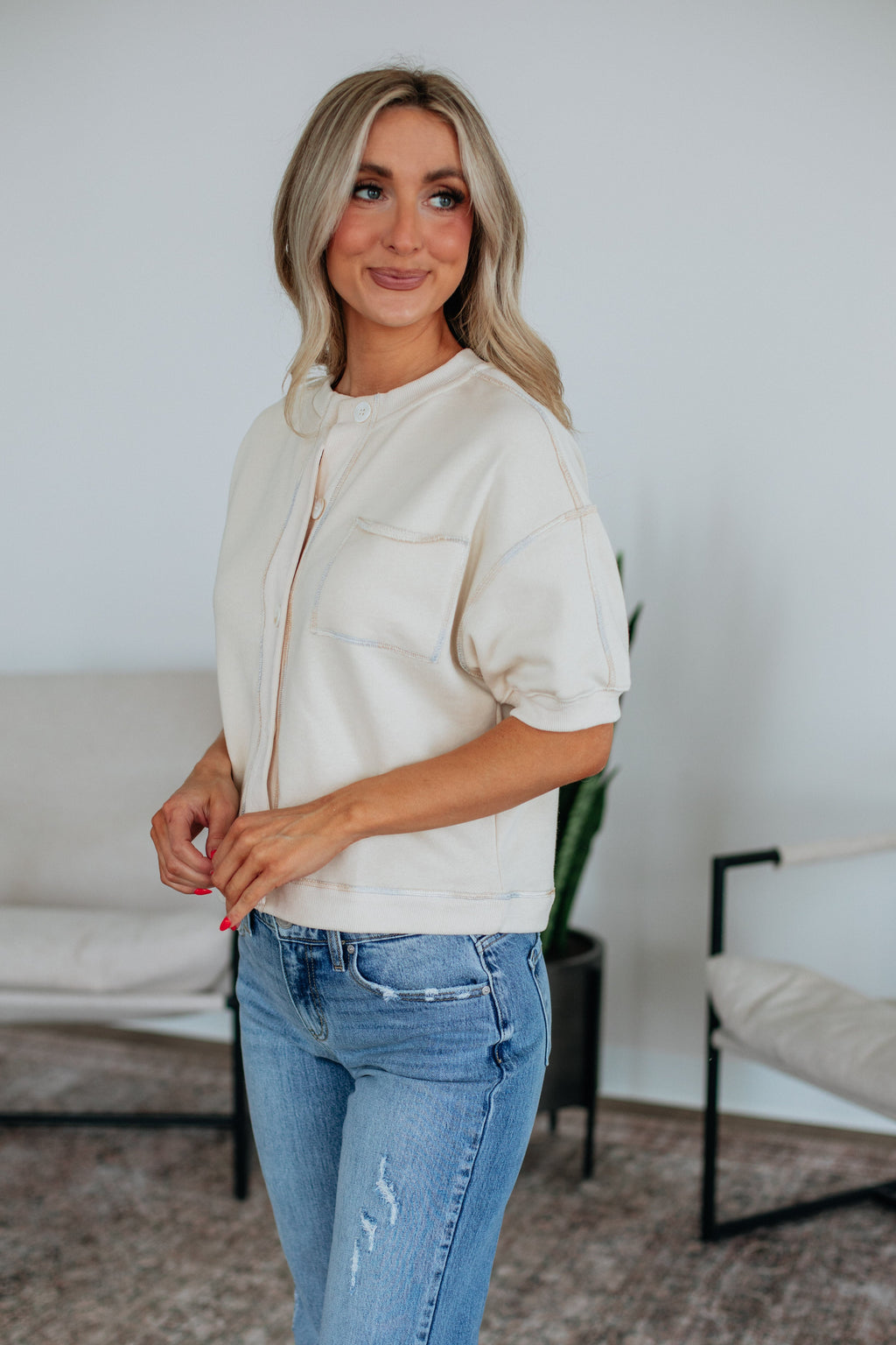 Mitzi Cardigan Top