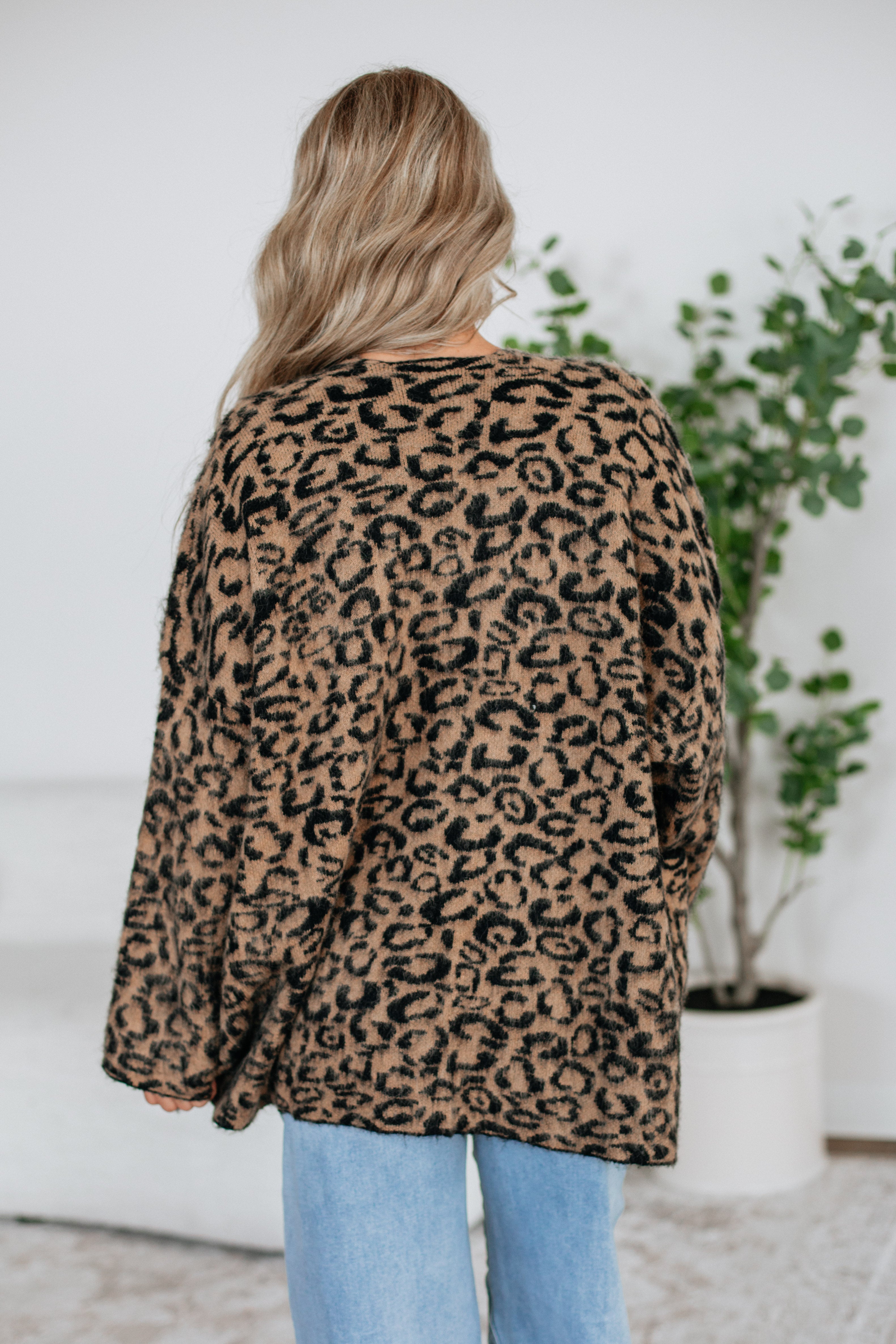 Giada Leopard Cardigan