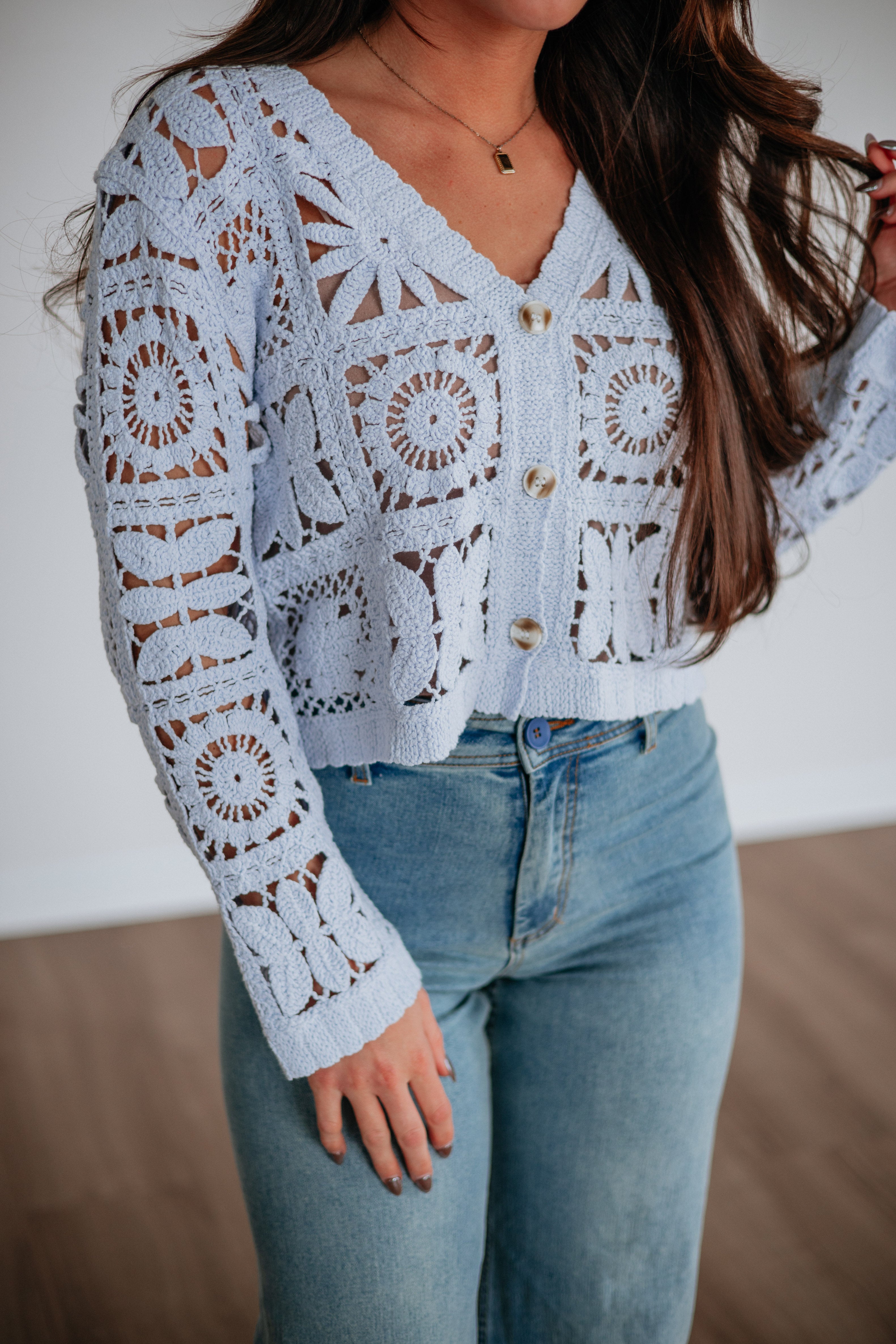 Ivana Crochet Cardigan