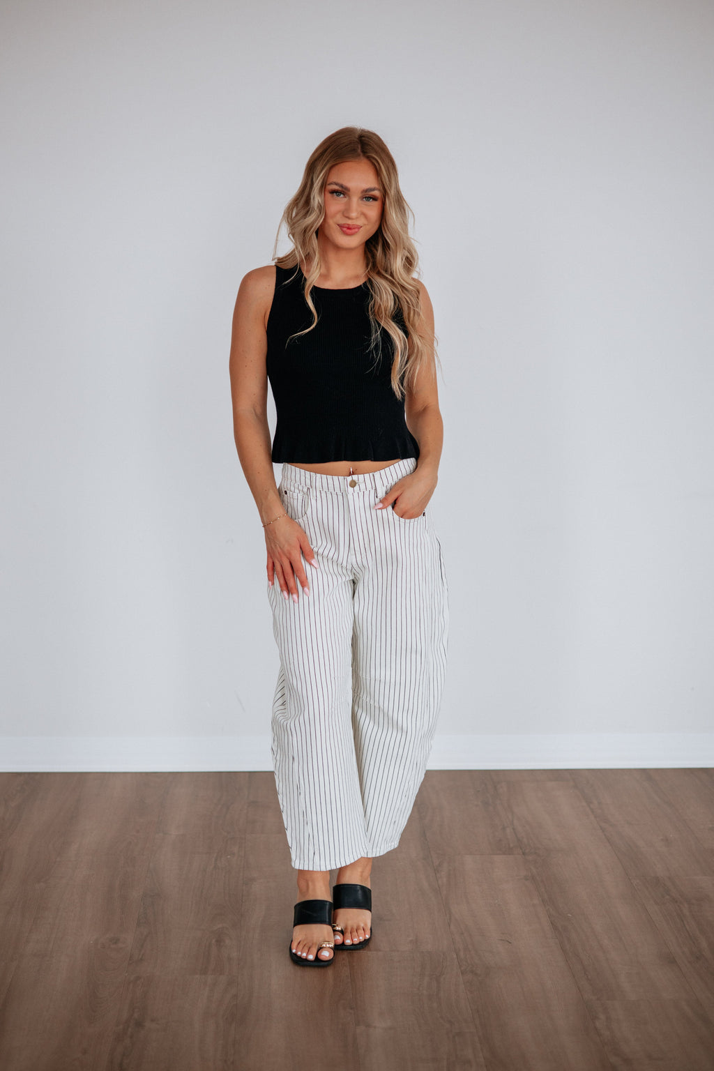 Hudson Striped Pants