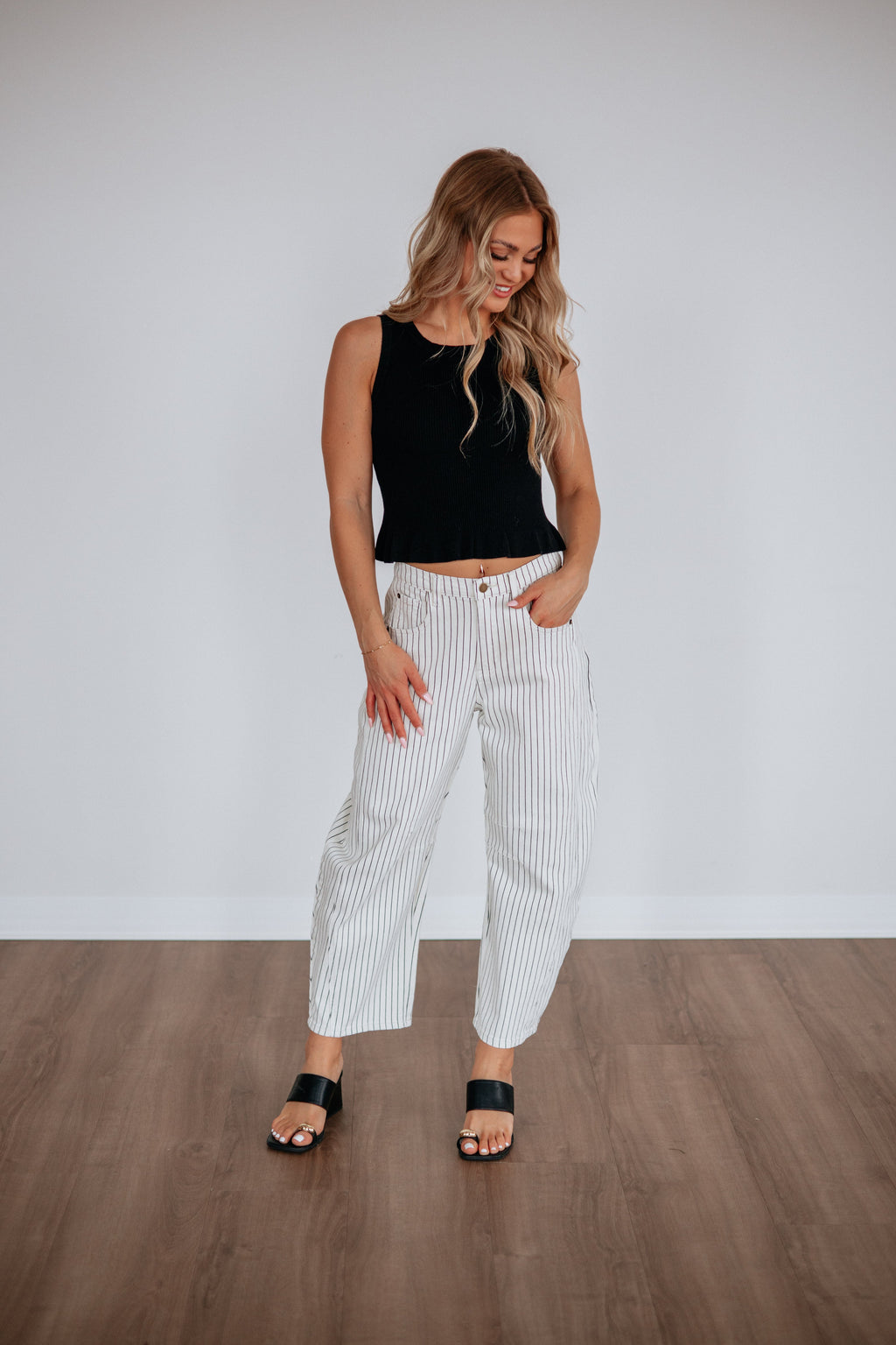 Hudson Striped Pants