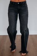 Olivia Vervet Jeans - Vintage Black