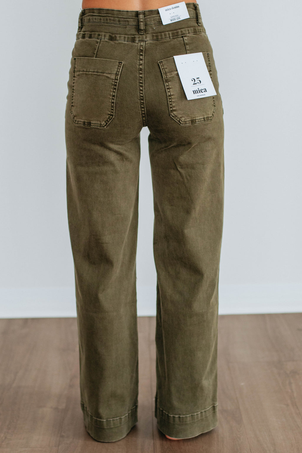 Bennett Mica Jeans - Fern Green