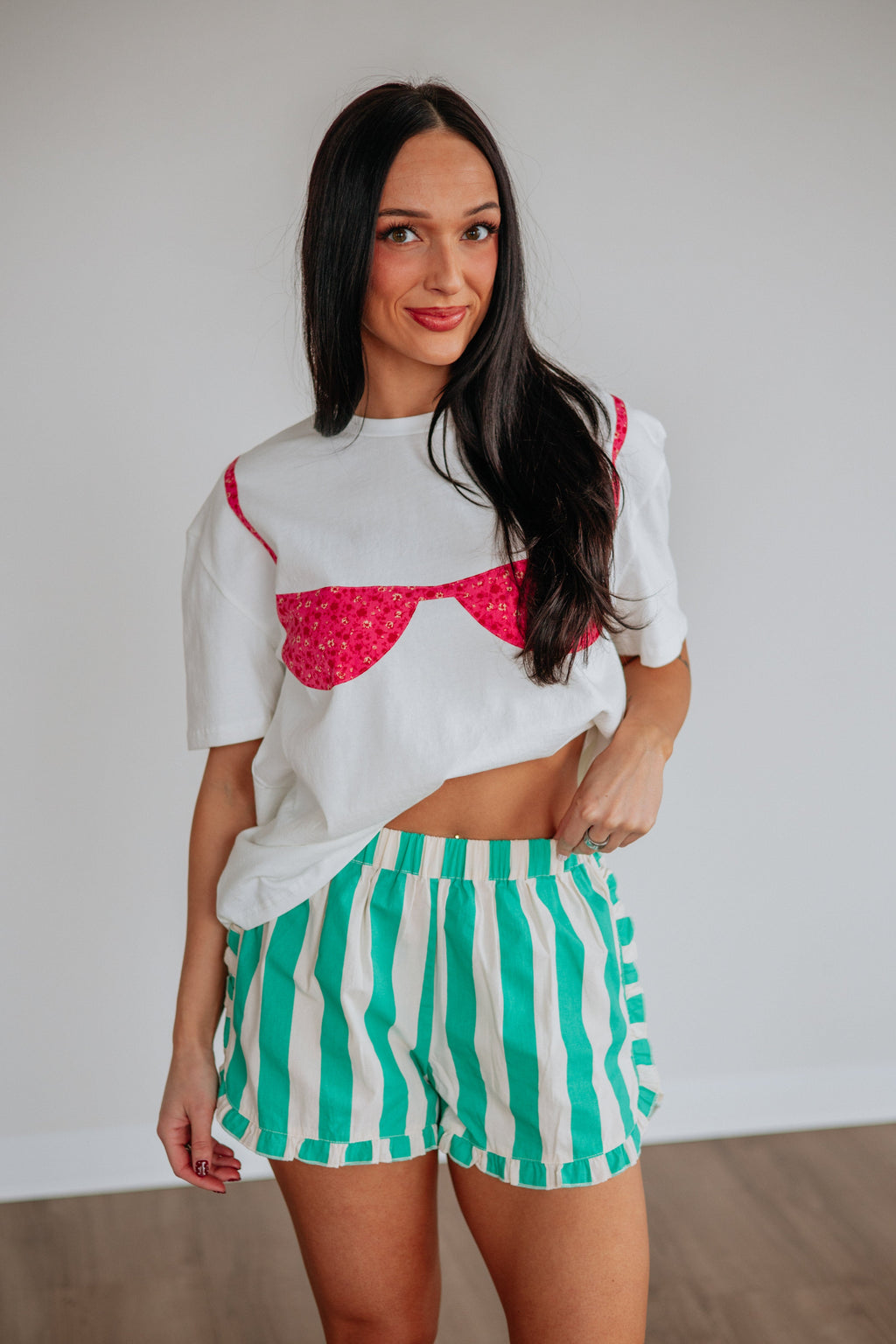 Dana Striped Shorts