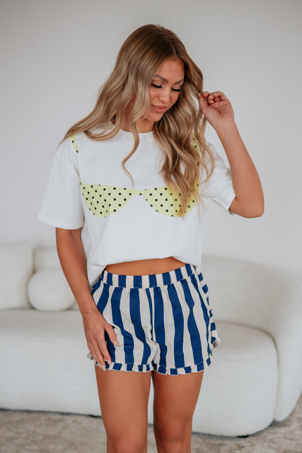 Dana Striped Shorts