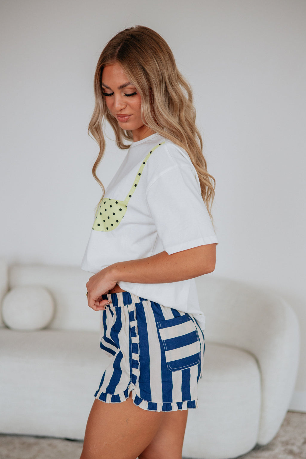 Dana Striped Shorts