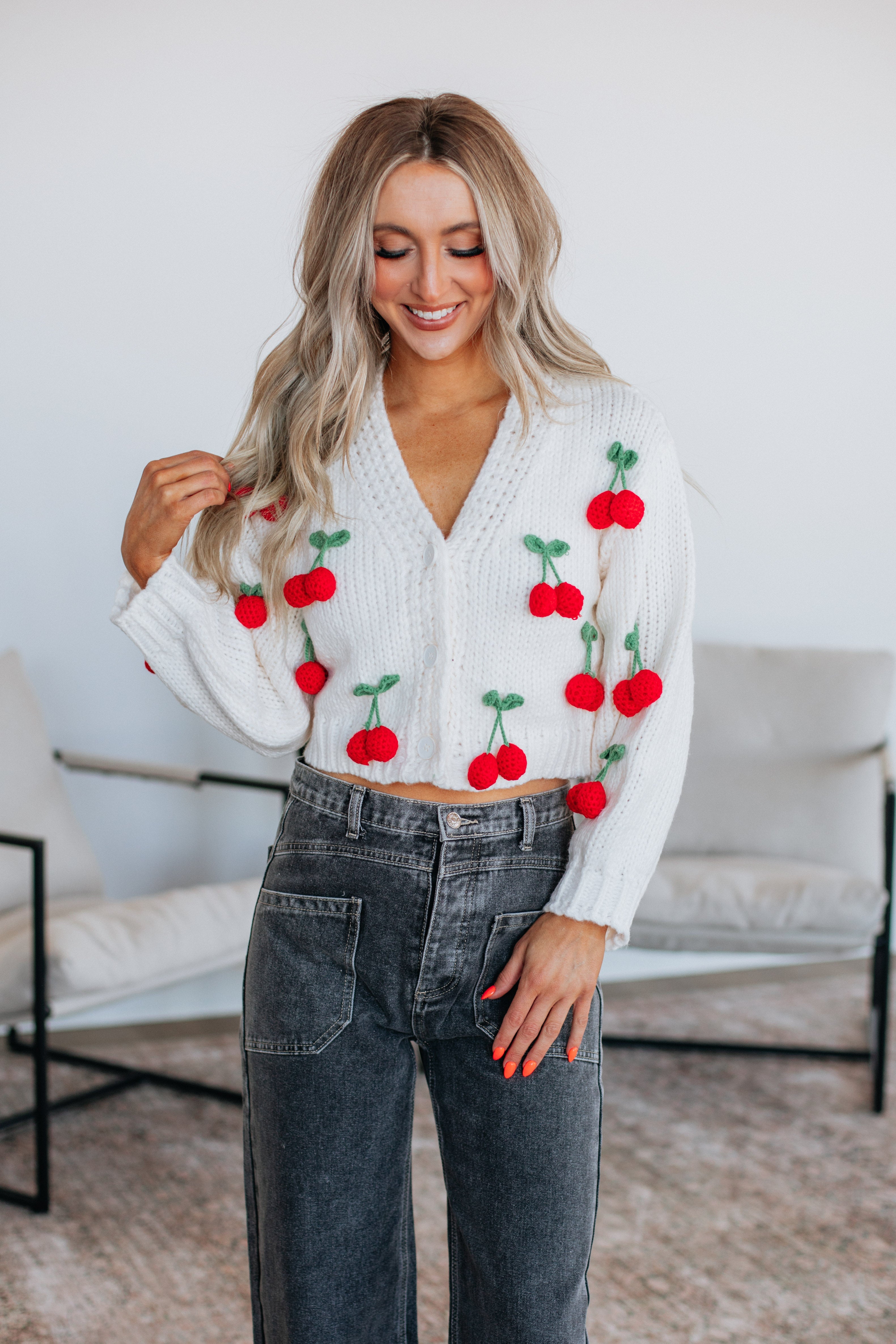 Very Cherry Cardigan