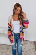 Hollie Striped Cardigan