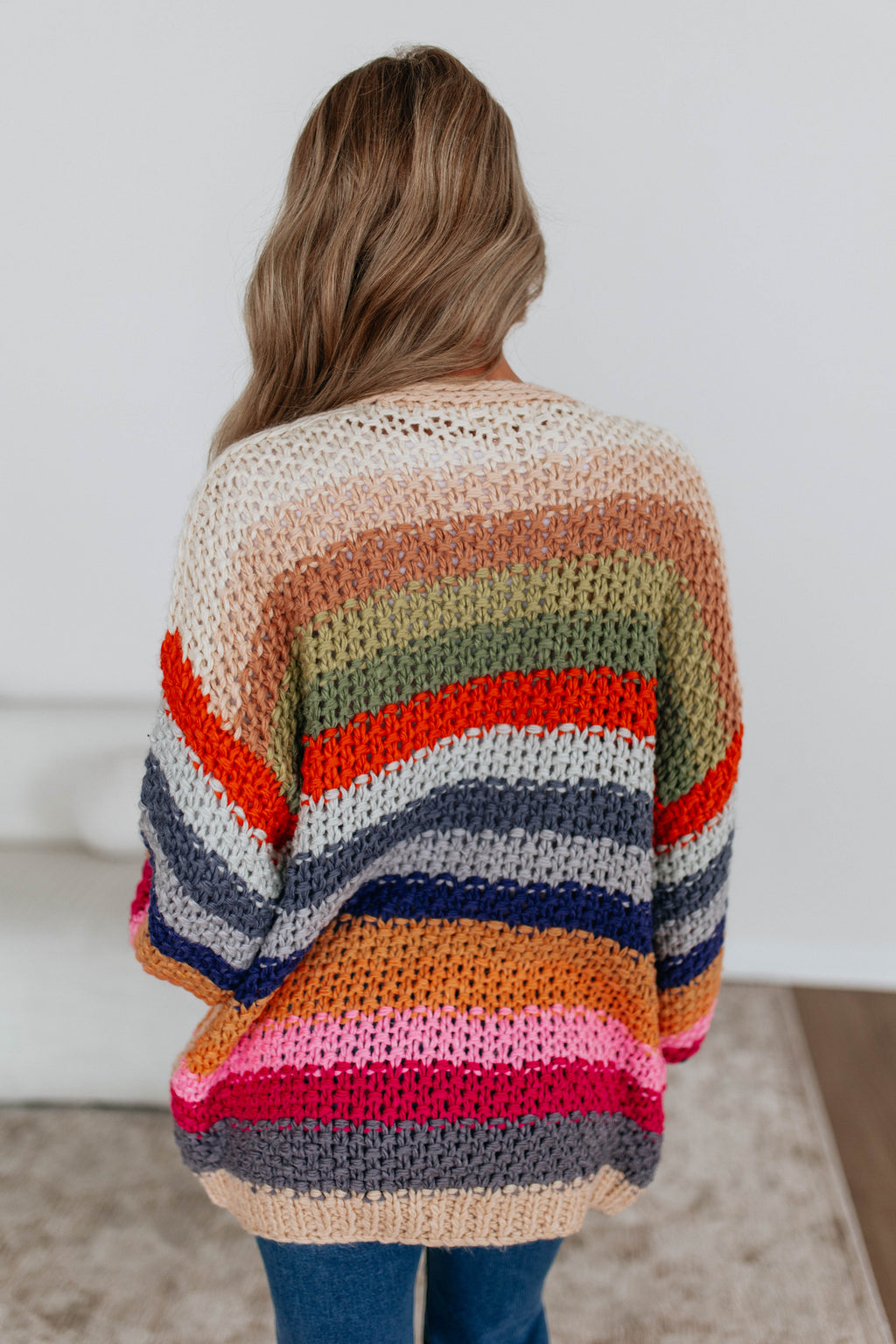 Hollie Striped Cardigan